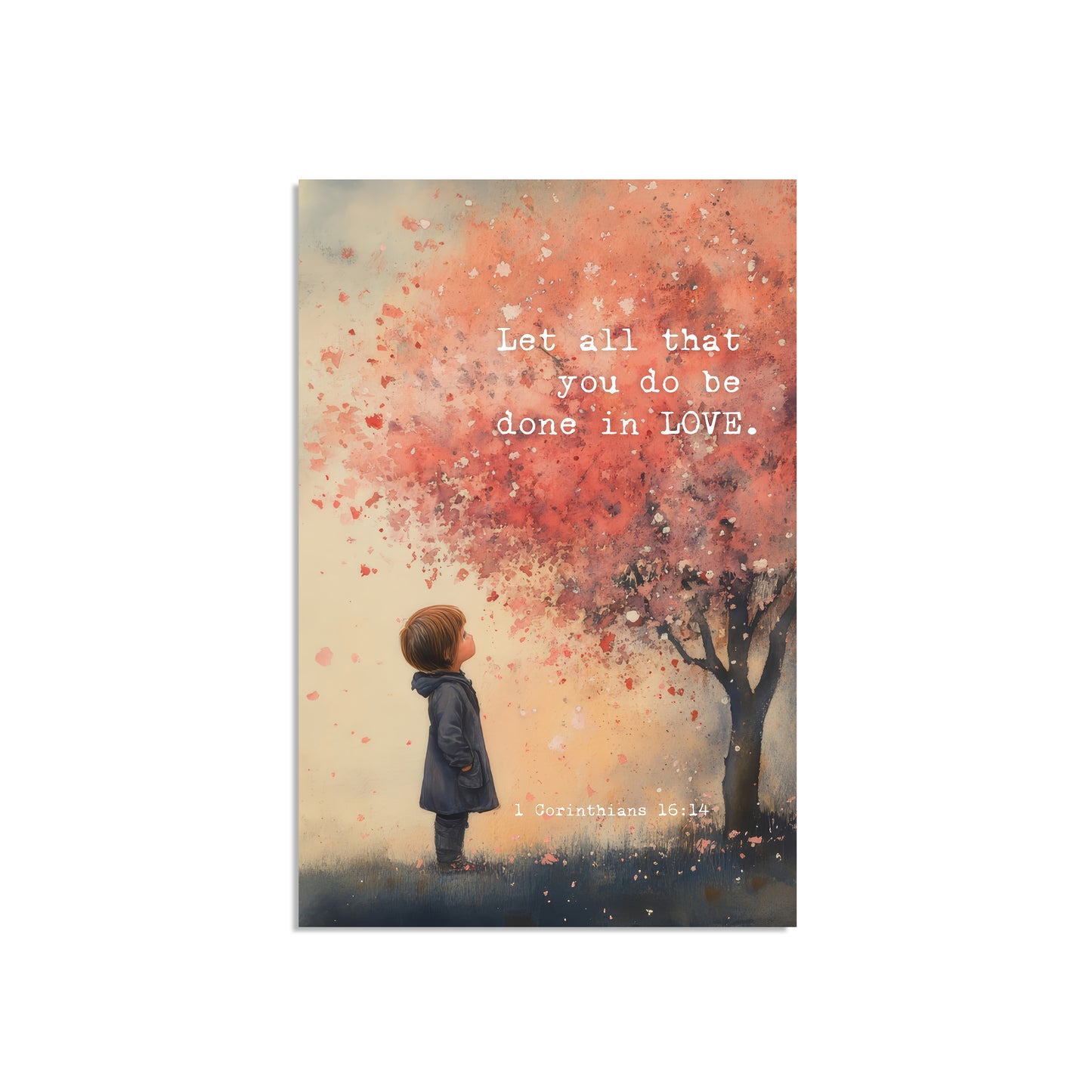 1 Corinthians 16:14 Tree