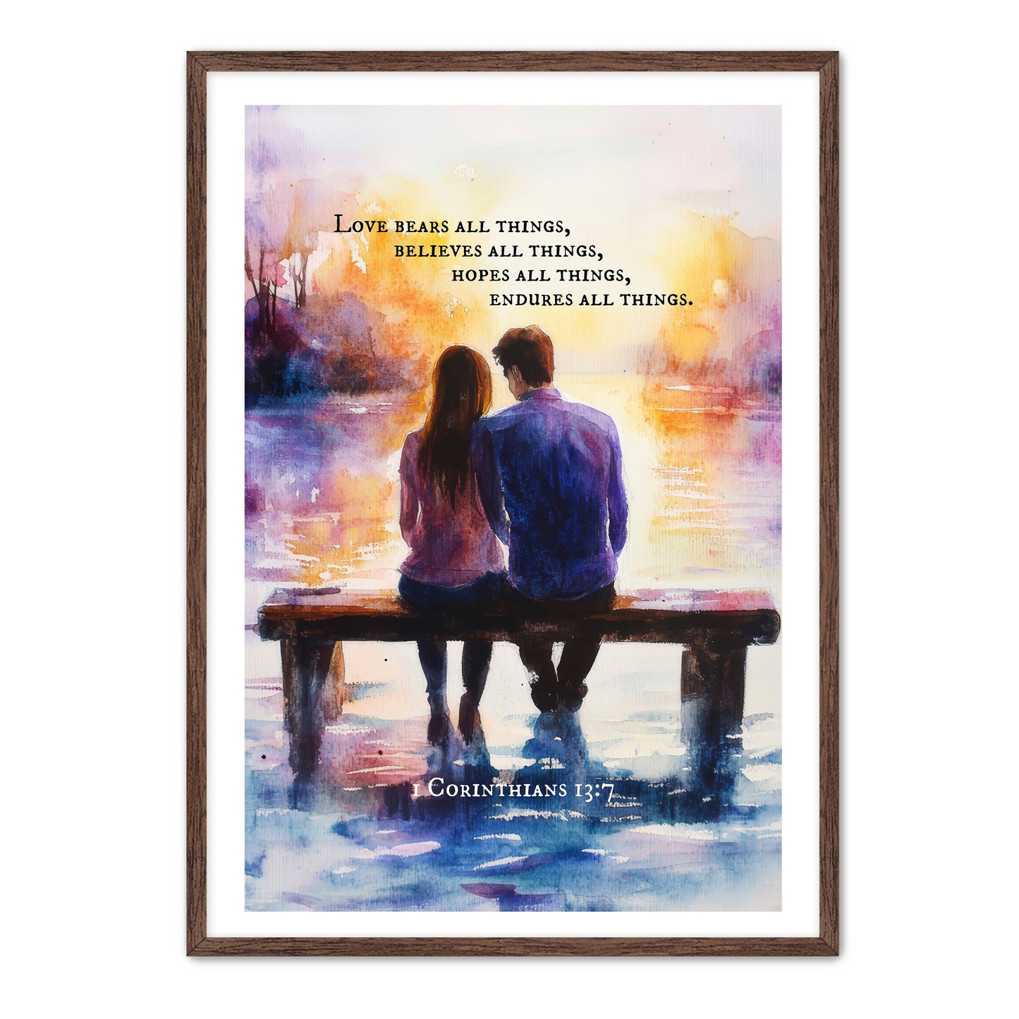 1 Corinthians 13:7