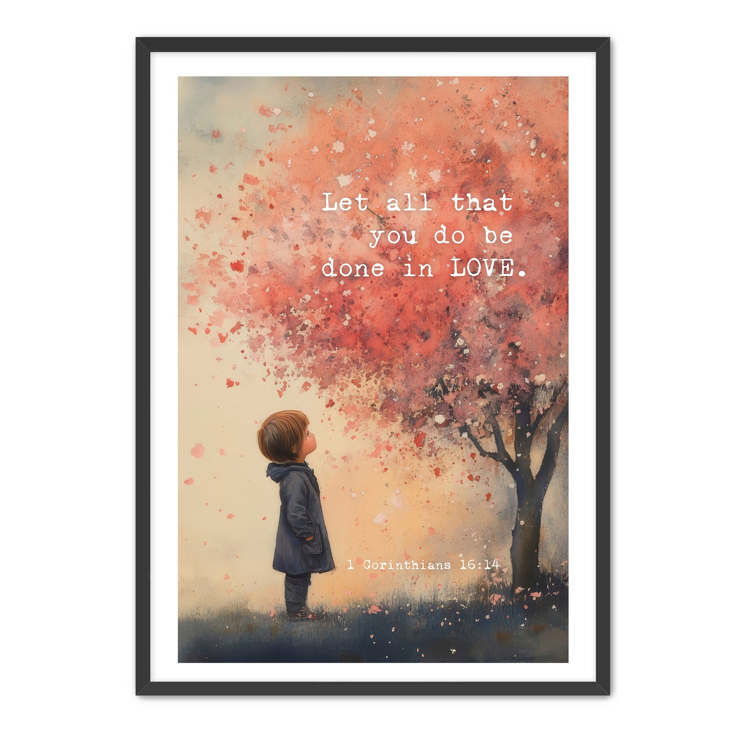 1 Corinthians 16:14 Tree