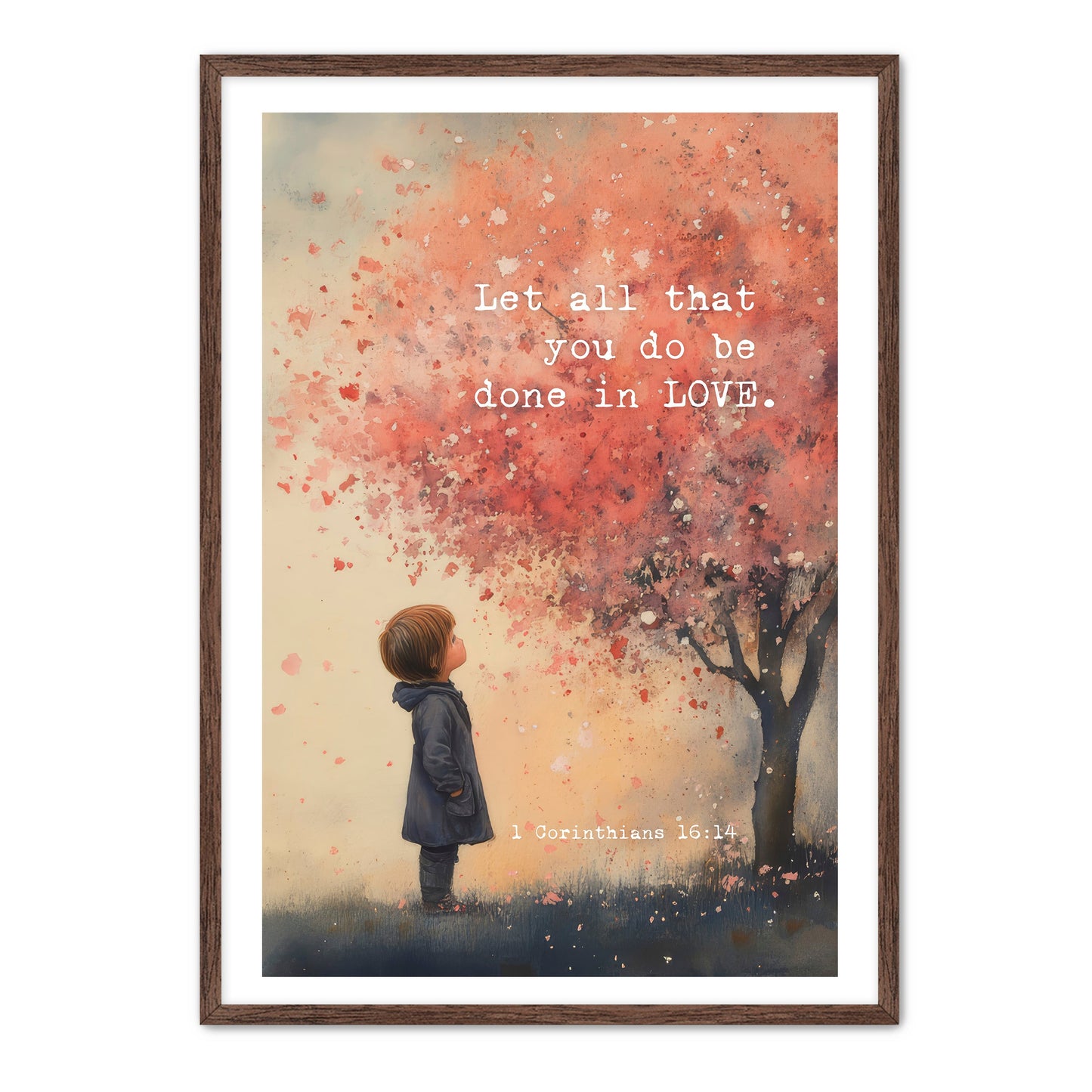 1 Corinthians 16:14 Tree