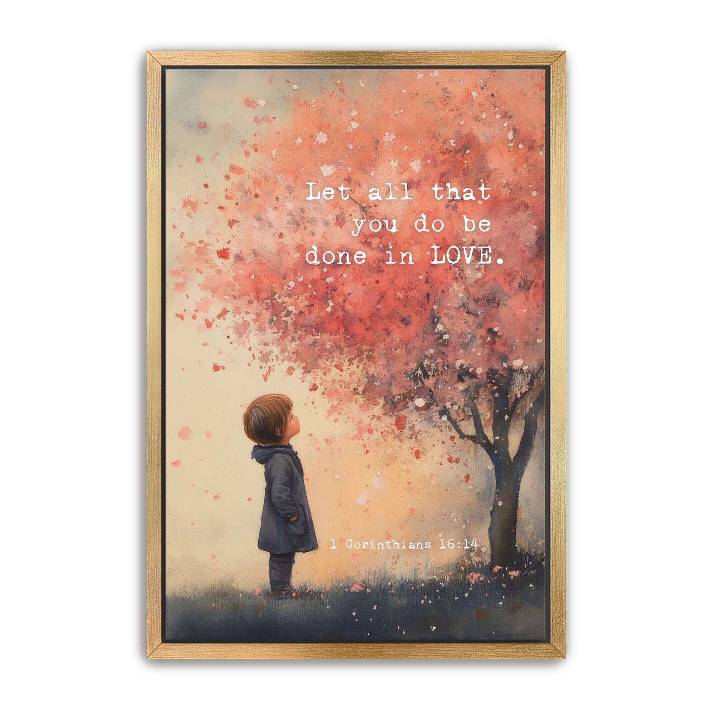 1 Corinthians 16:14 Tree