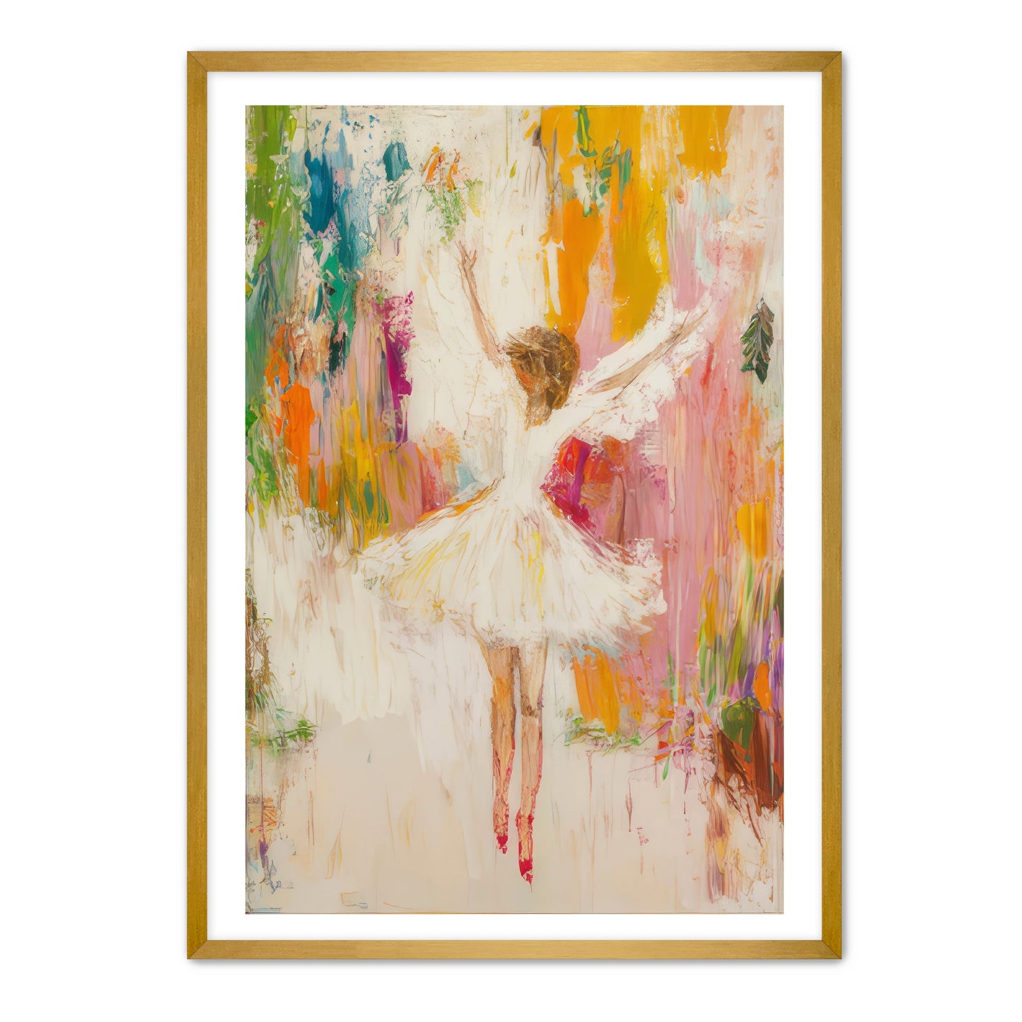 Abstract Angel Painting