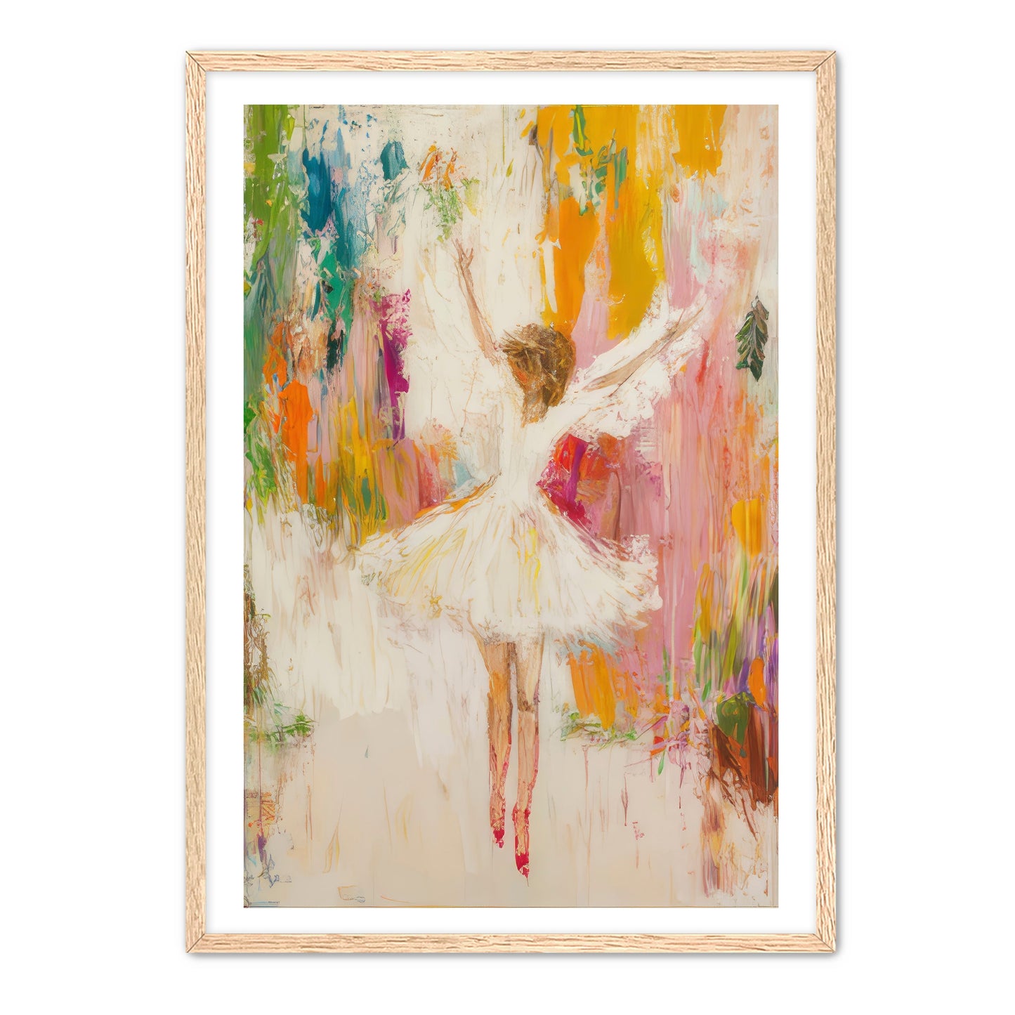 Abstract Angel Painting