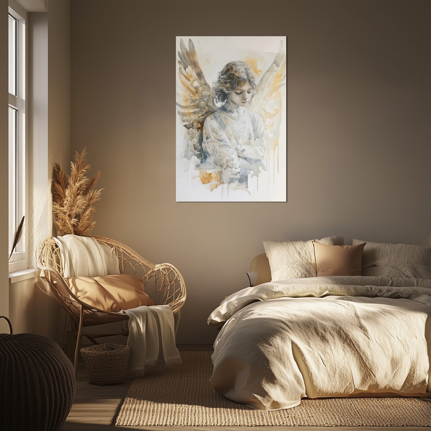 Angel Painting Faded