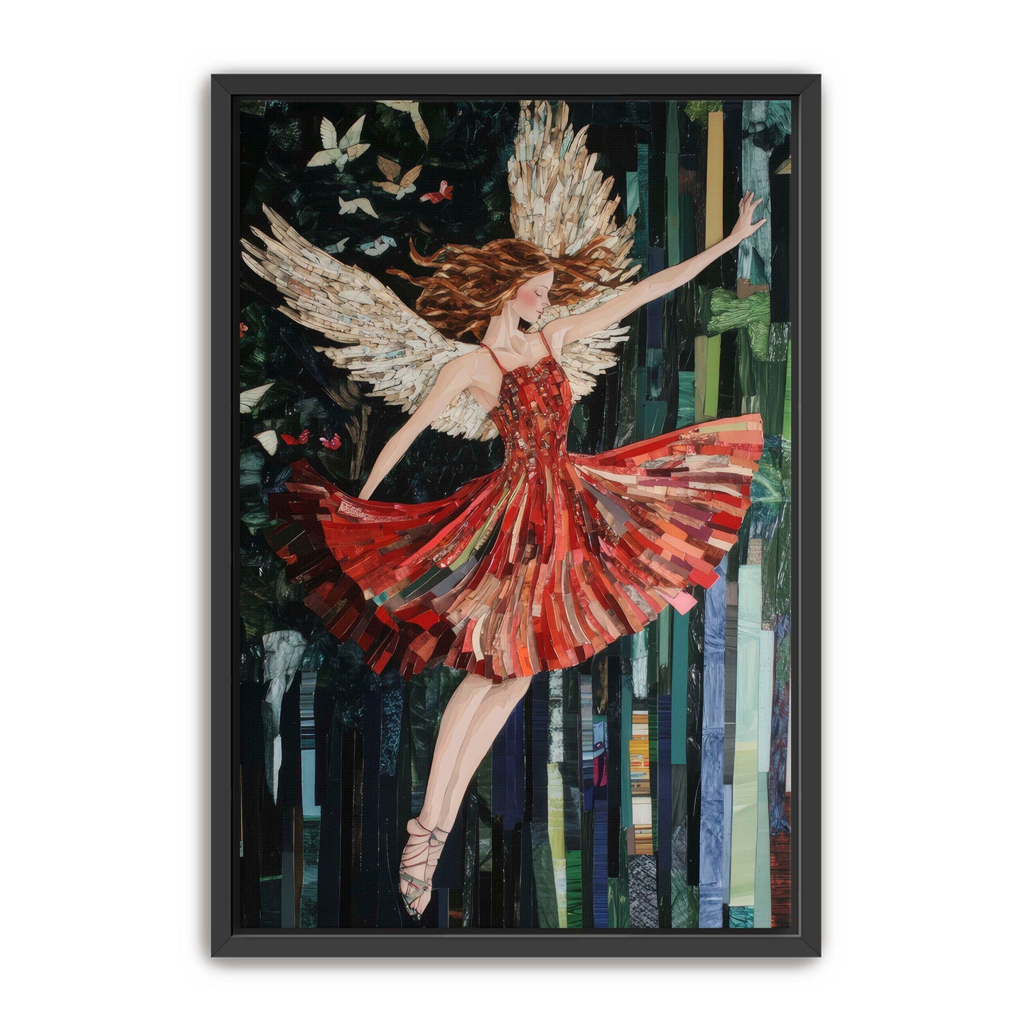Angel Print in Motion