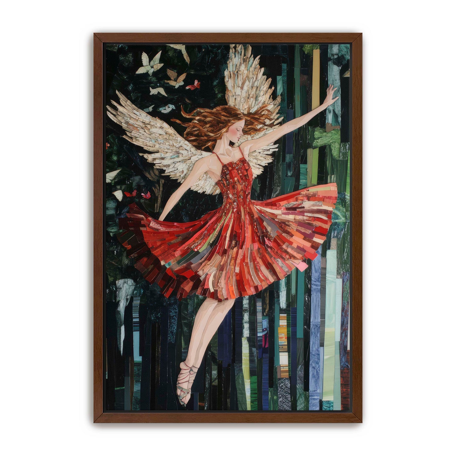 Angel Print in Motion
