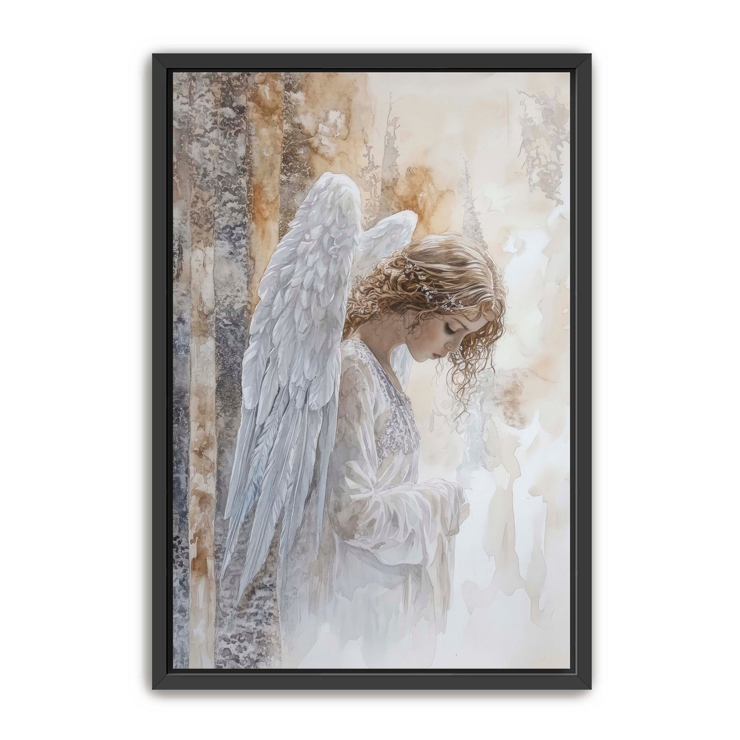 Angel Watercolor Painting