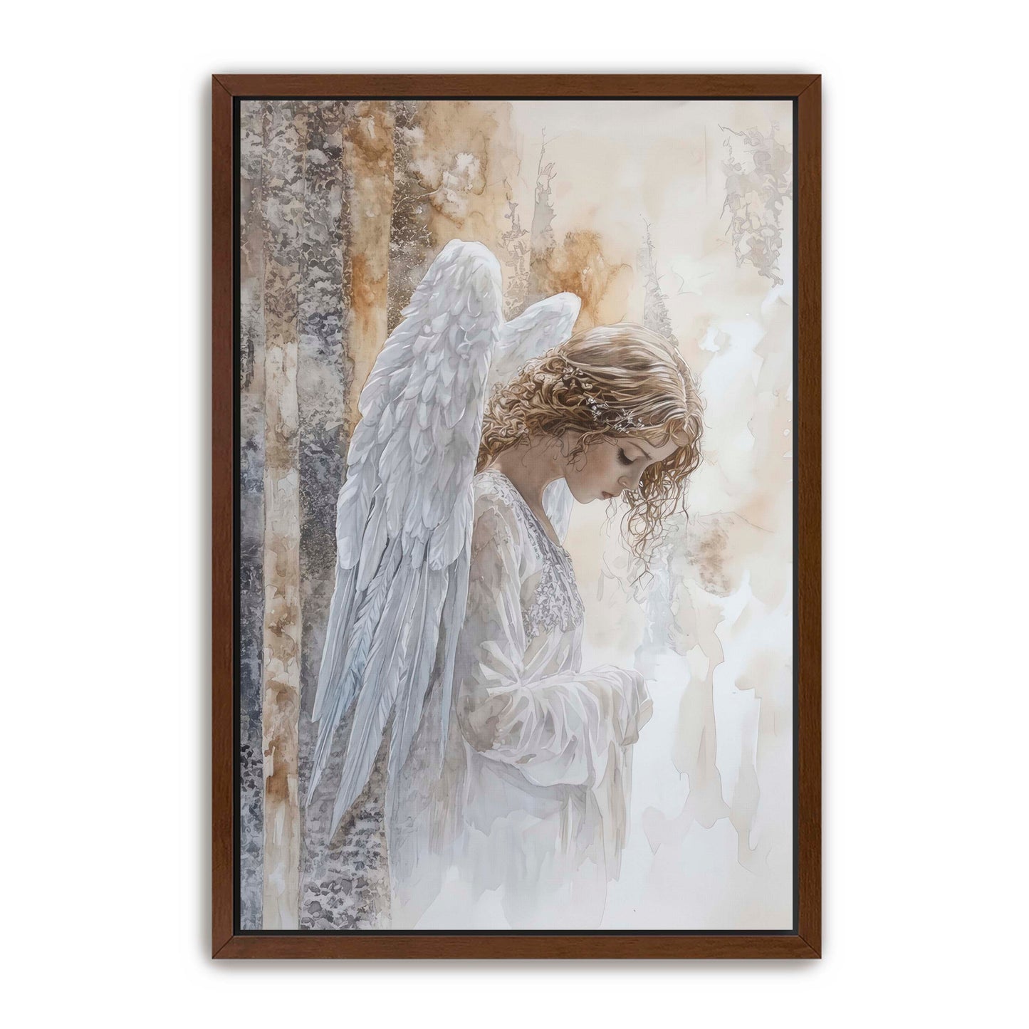 Angel Watercolor Painting
