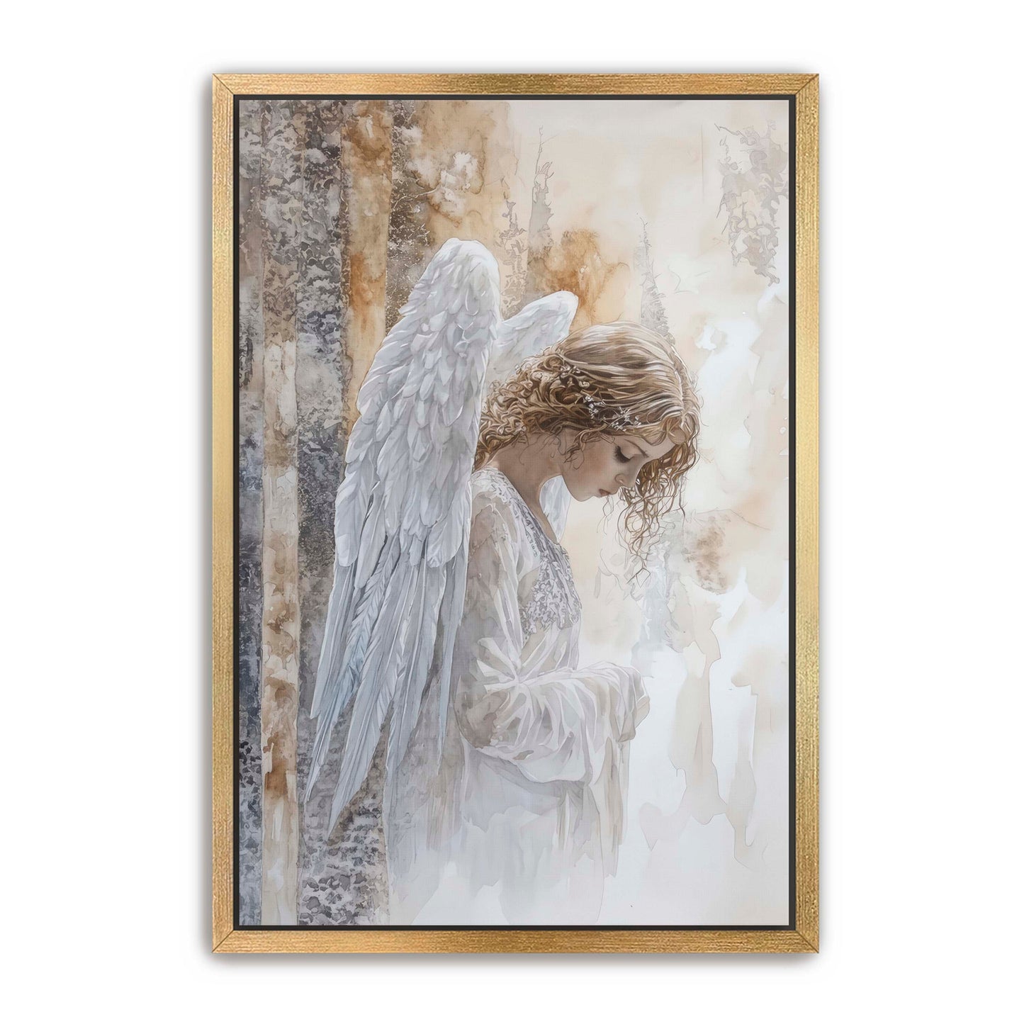 Angel Watercolor Painting