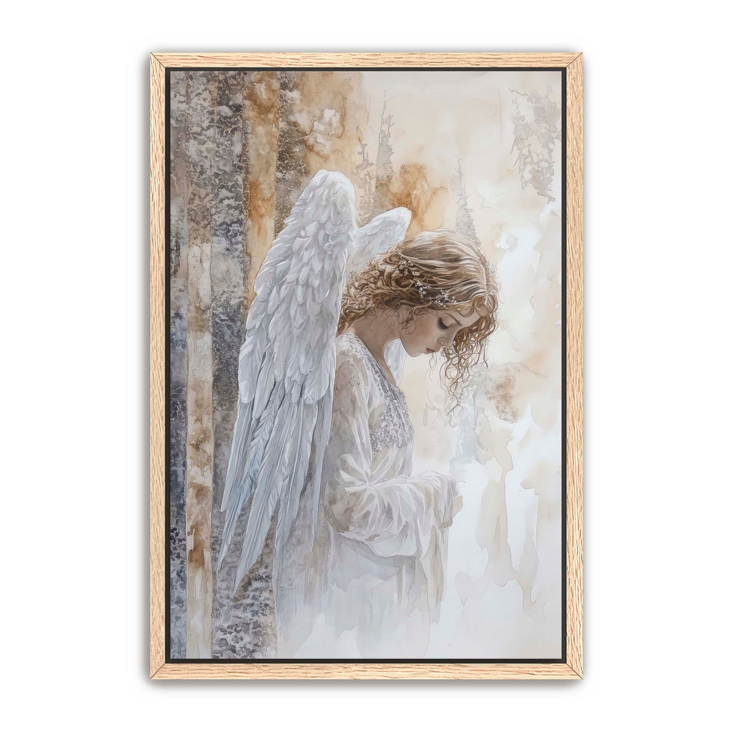 Angel Watercolor Painting