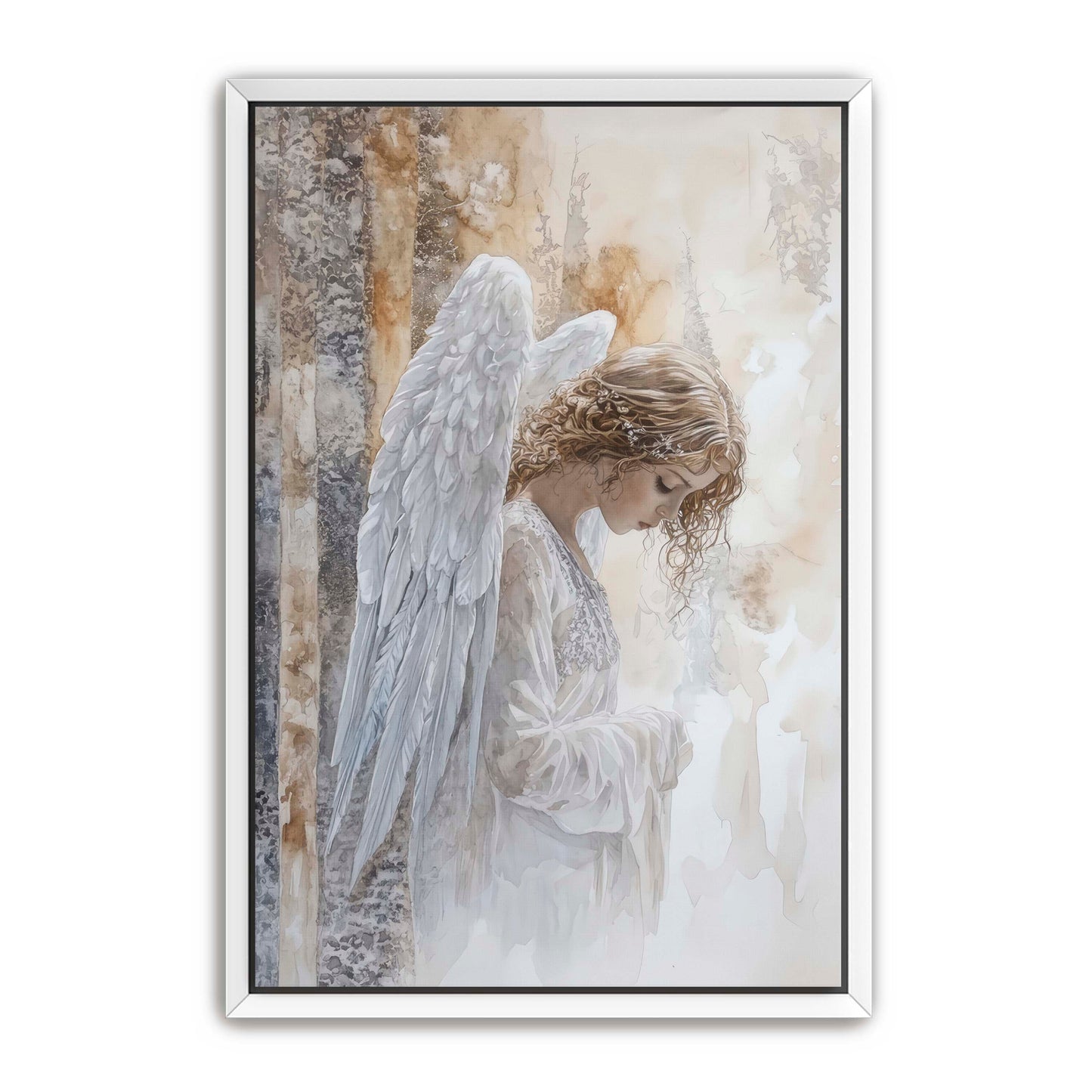 Angel Watercolor Painting