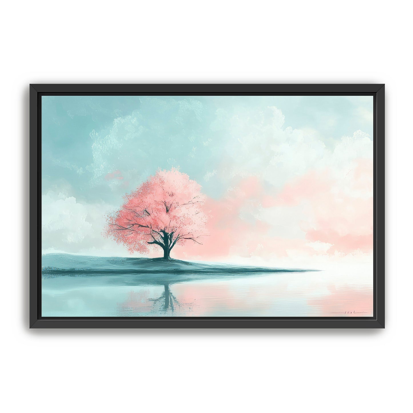 Beautiful Pink Tree Art