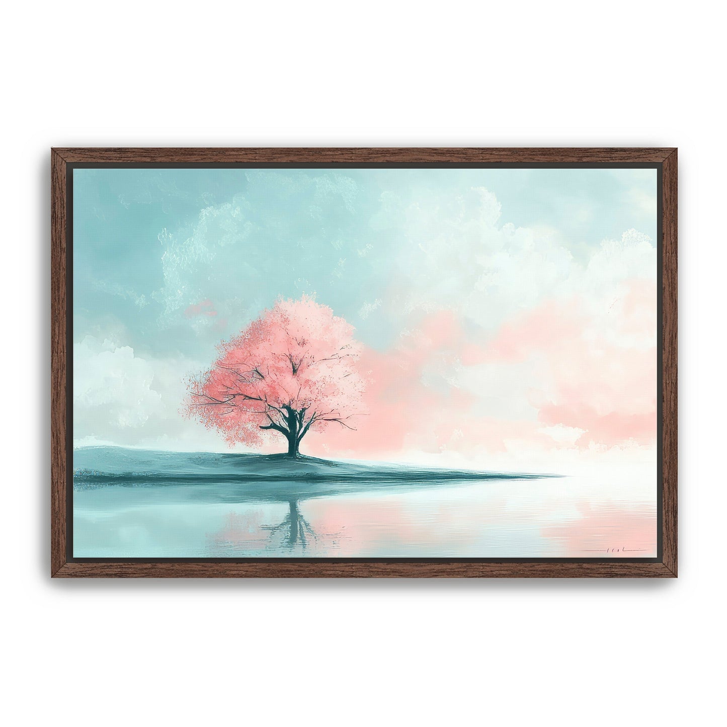 Beautiful Pink Tree Art