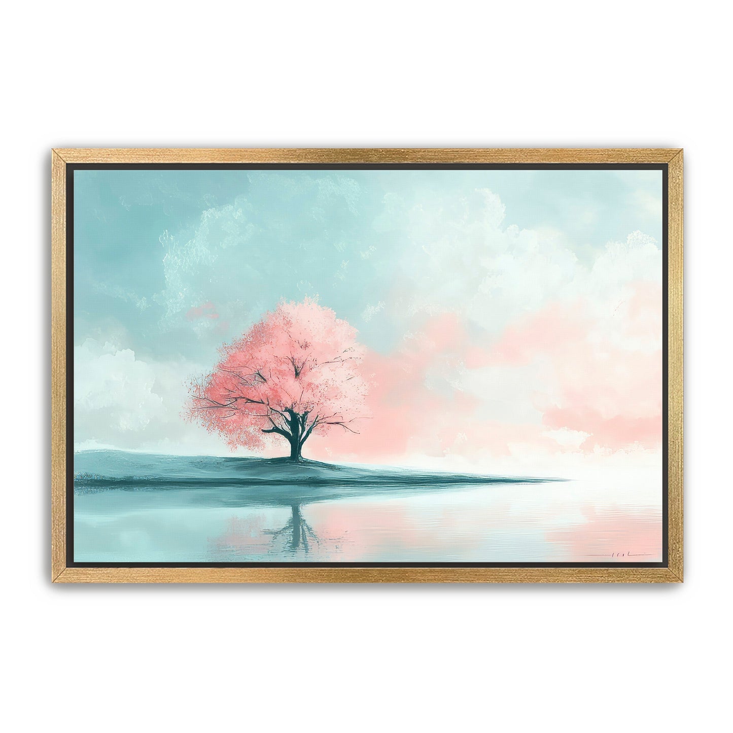 Beautiful Pink Tree Art