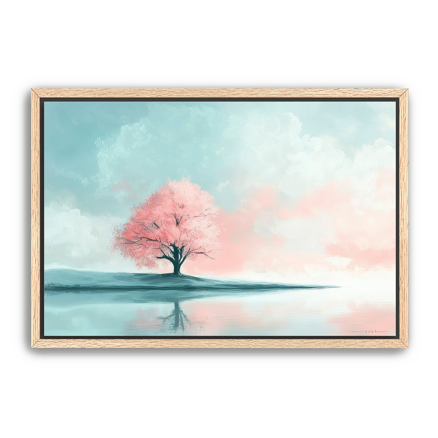 Beautiful Pink Tree Art