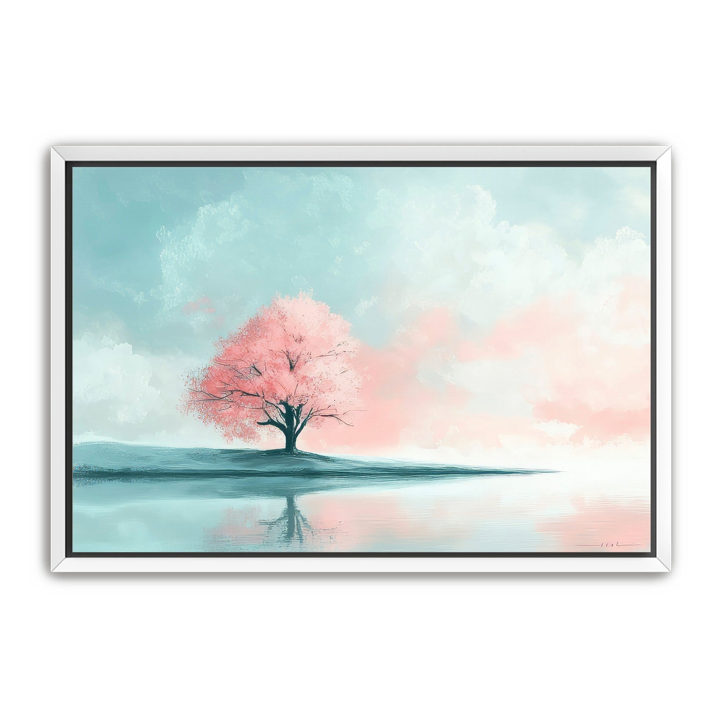Beautiful Pink Tree Art