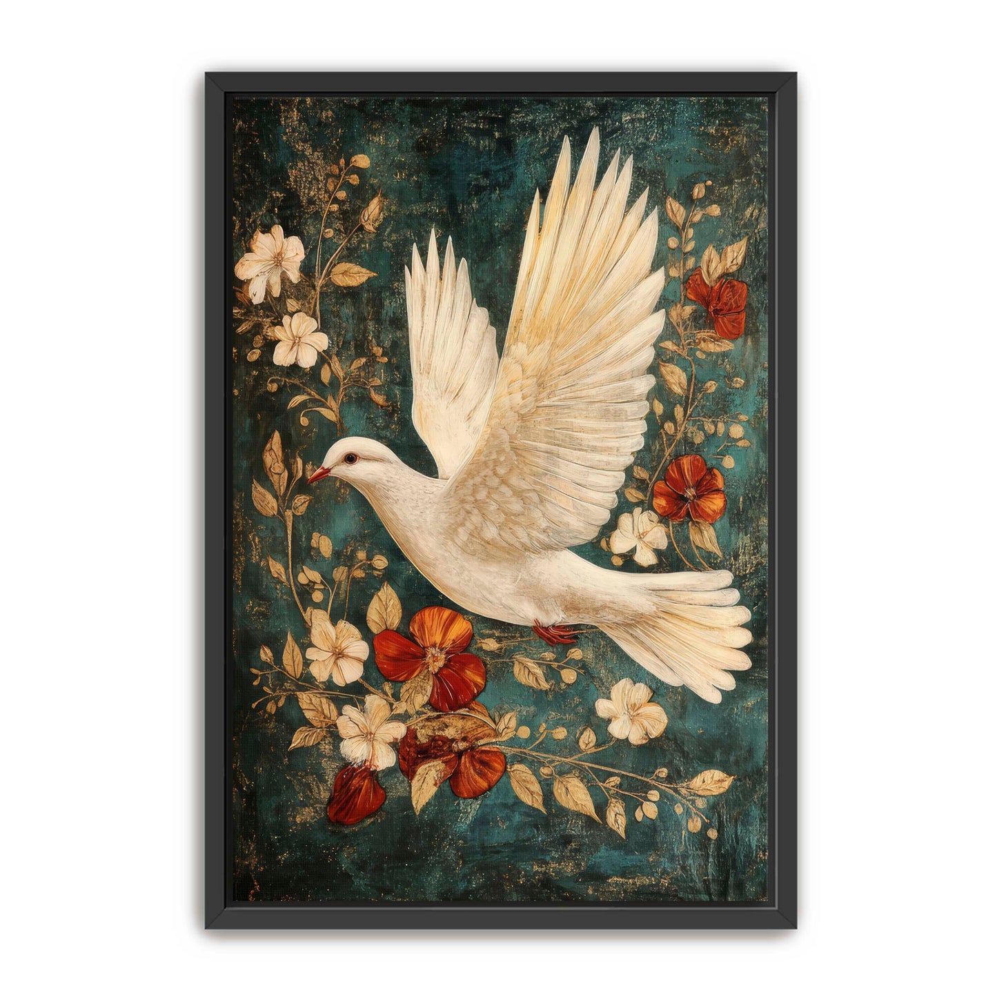 Boho Print of Dove