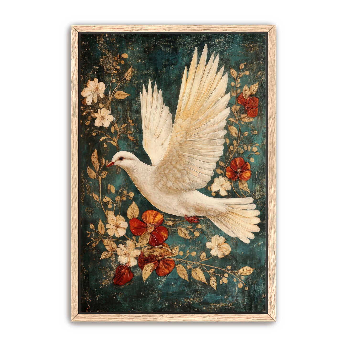 Boho Print of Dove