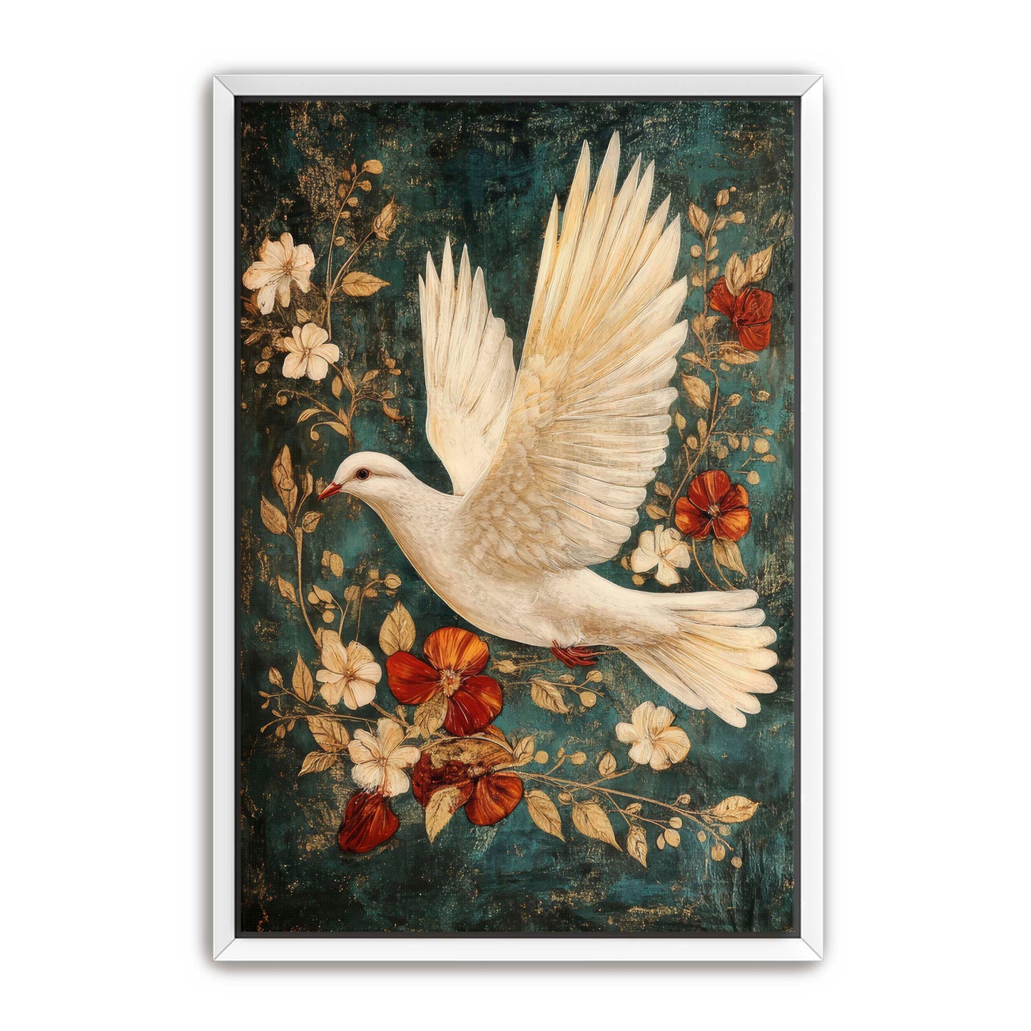 Boho Print of Dove