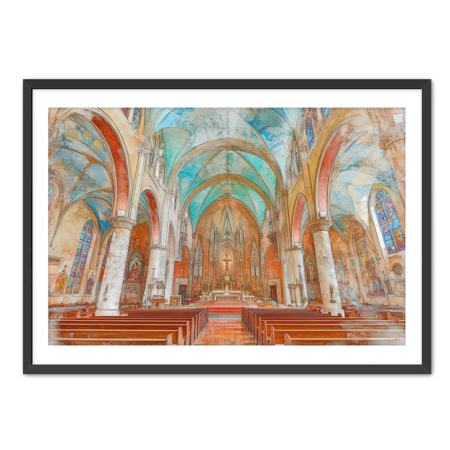 Cathedral Painting