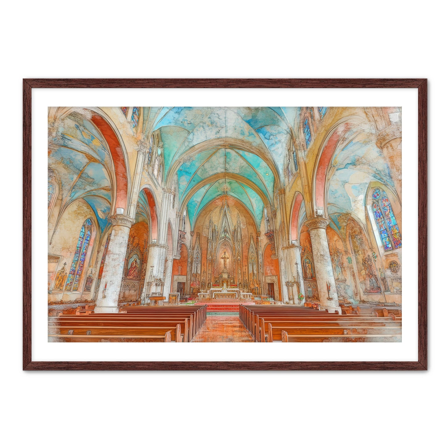 Cathedral Painting