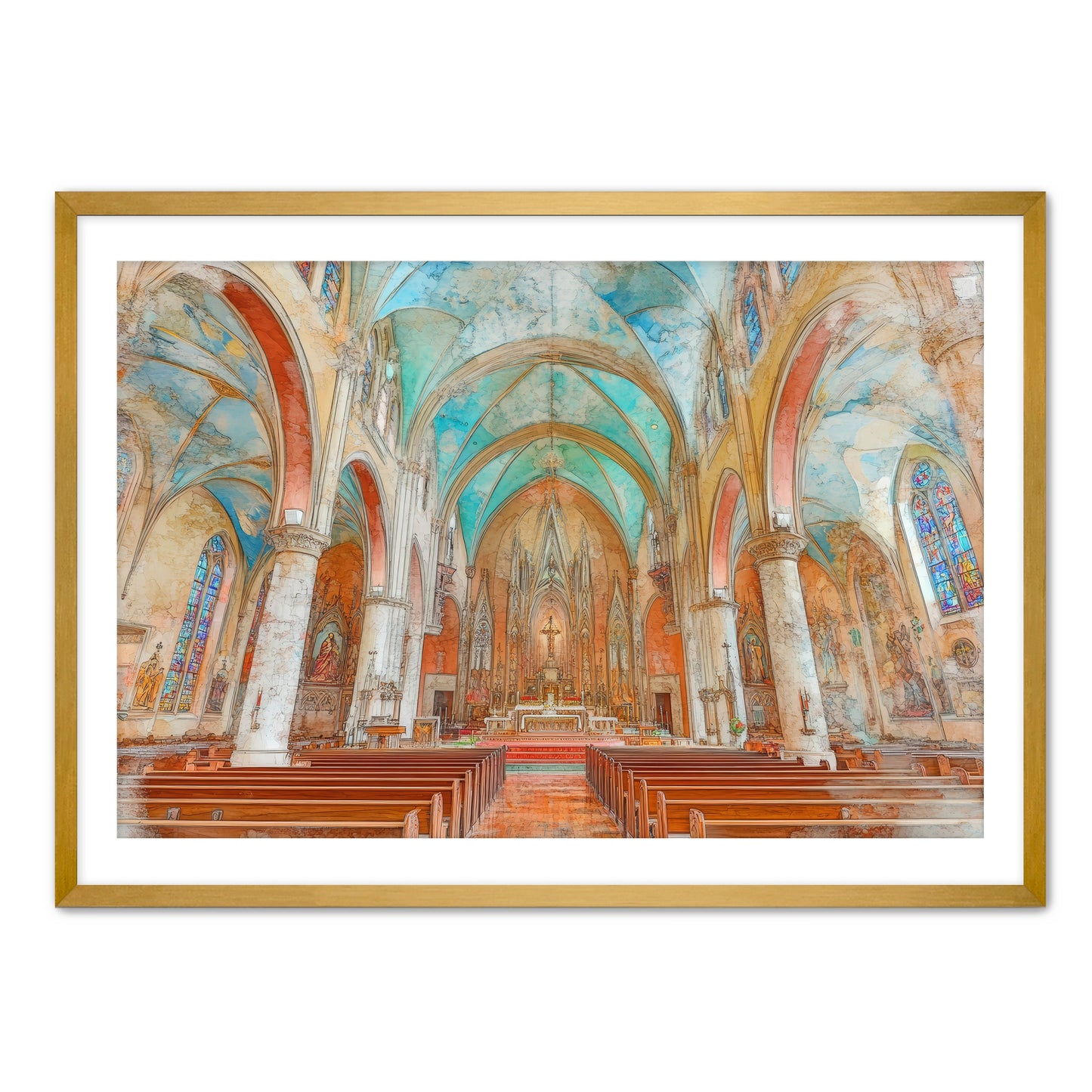 Cathedral Painting