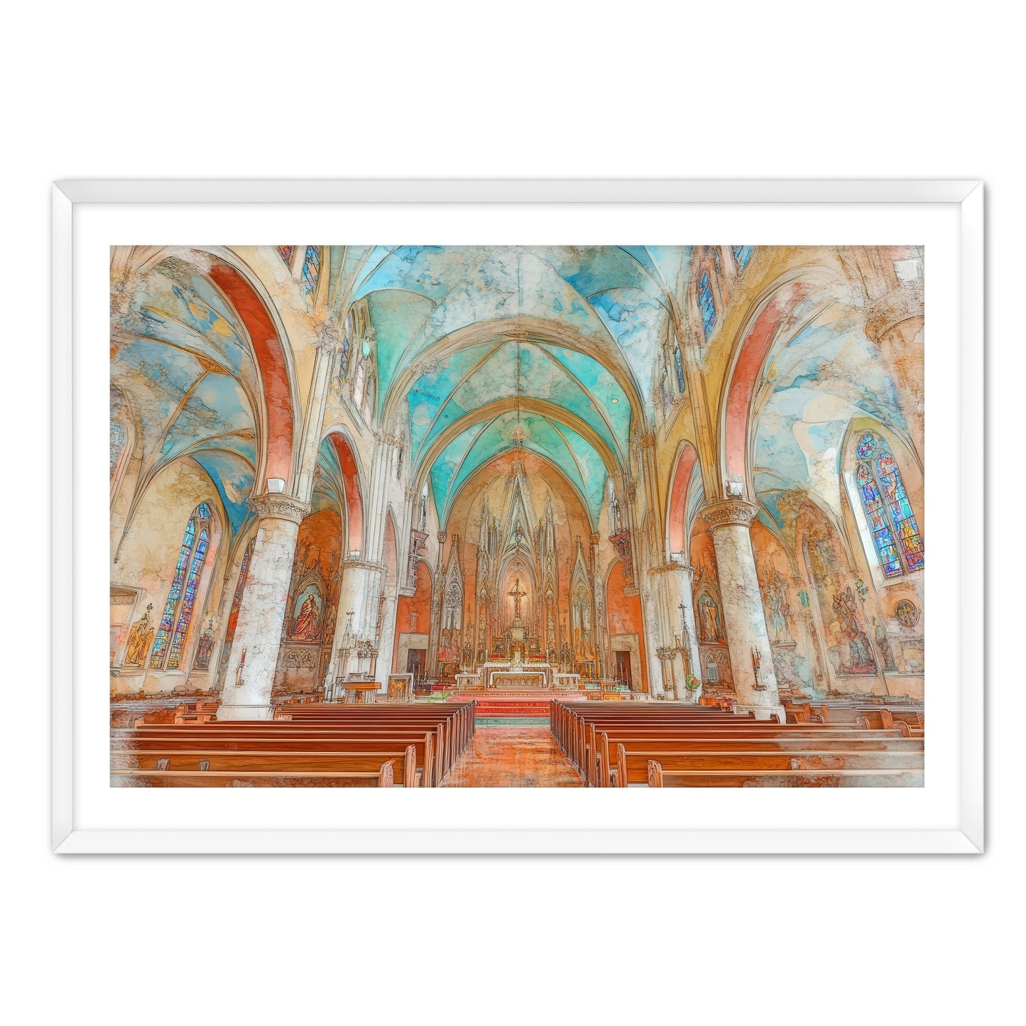 Cathedral Painting