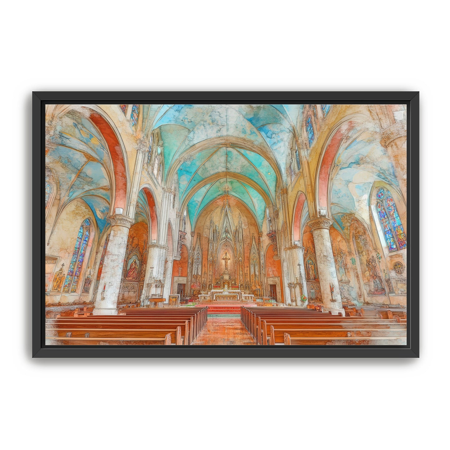 Cathedral Painting