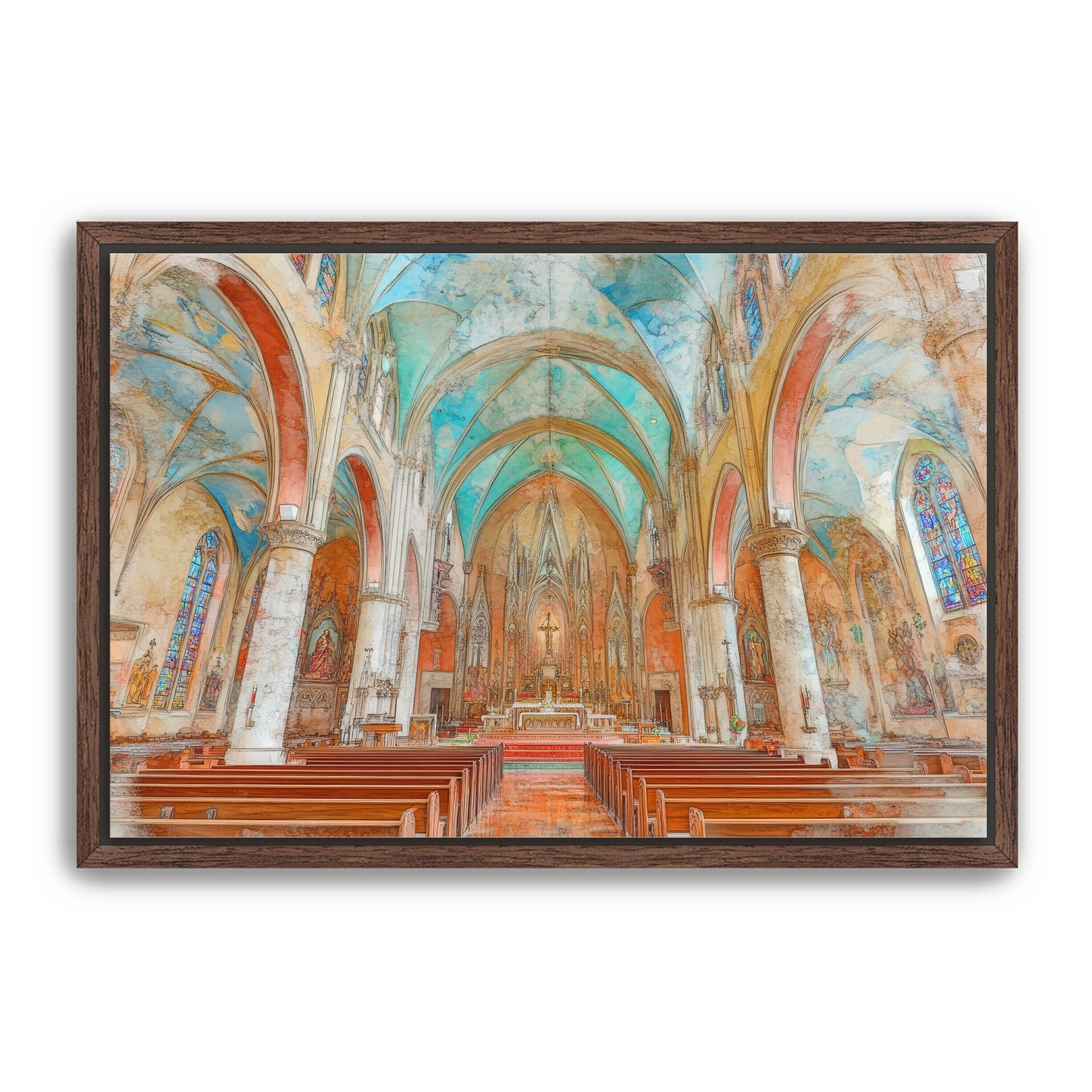 Cathedral Painting