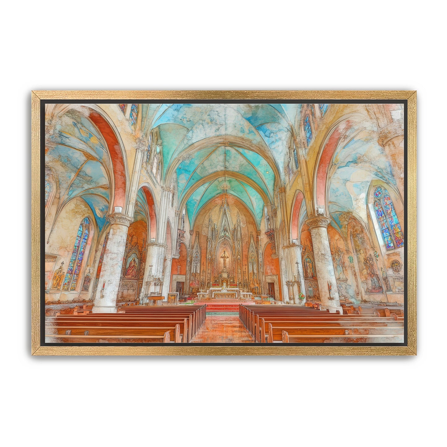 Cathedral Painting