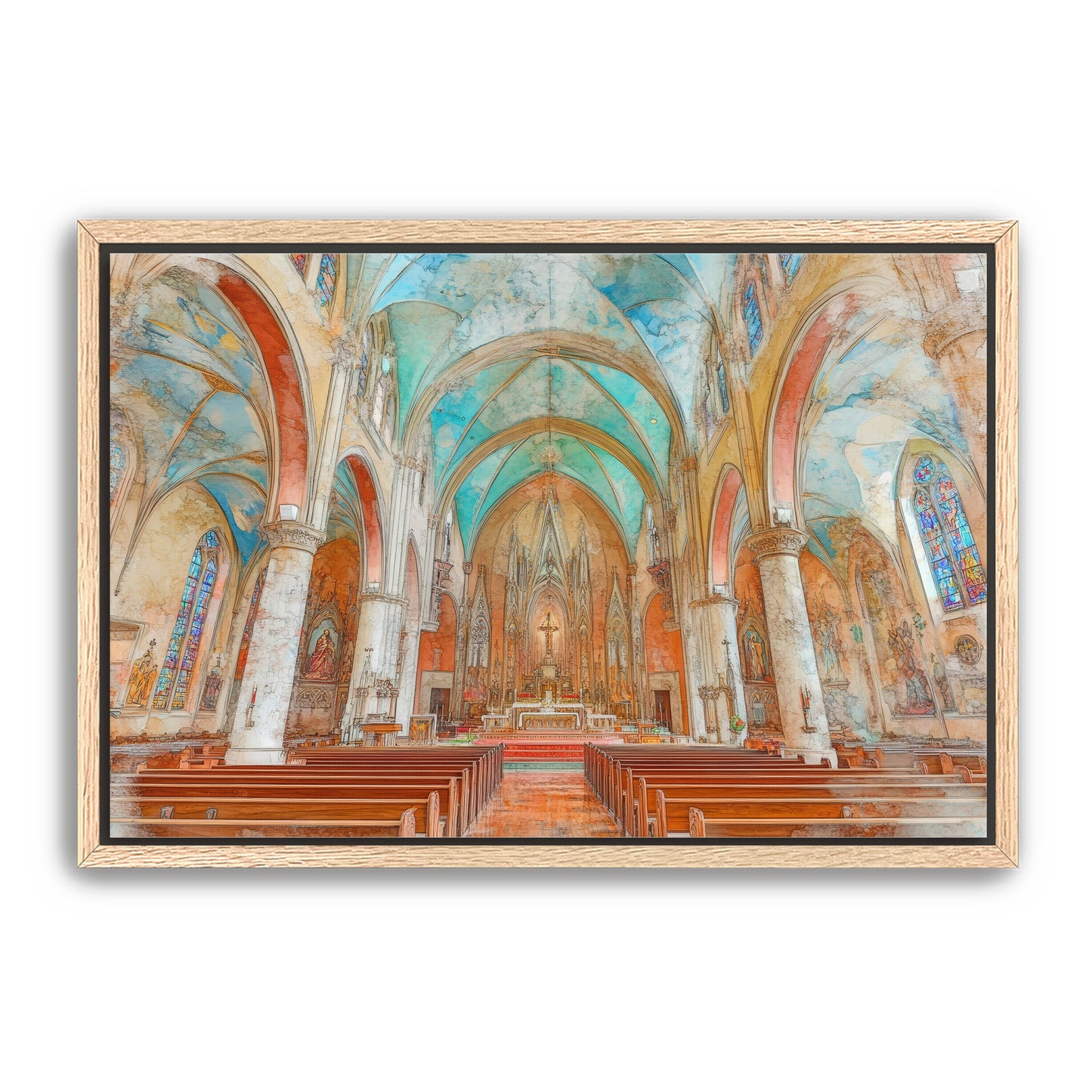Cathedral Painting