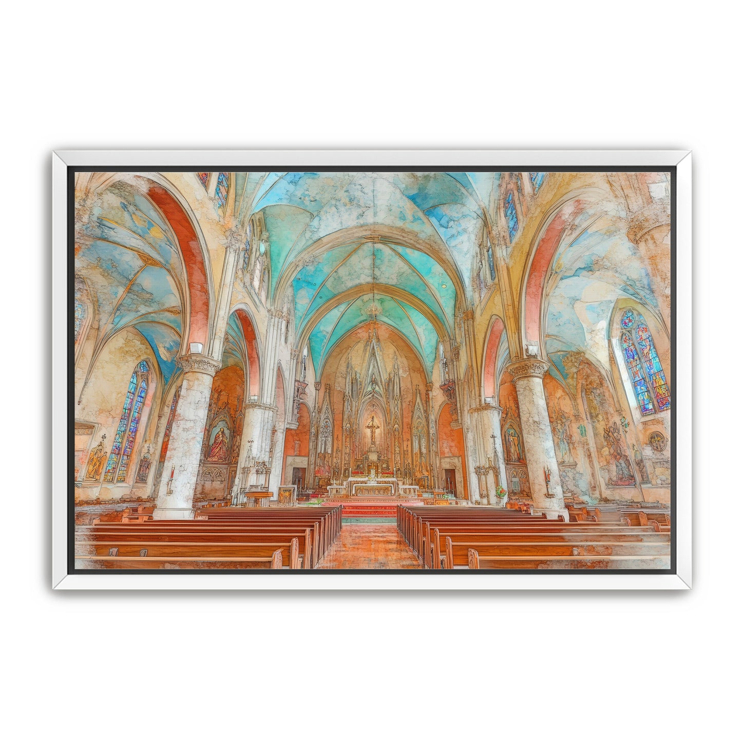 Cathedral Painting
