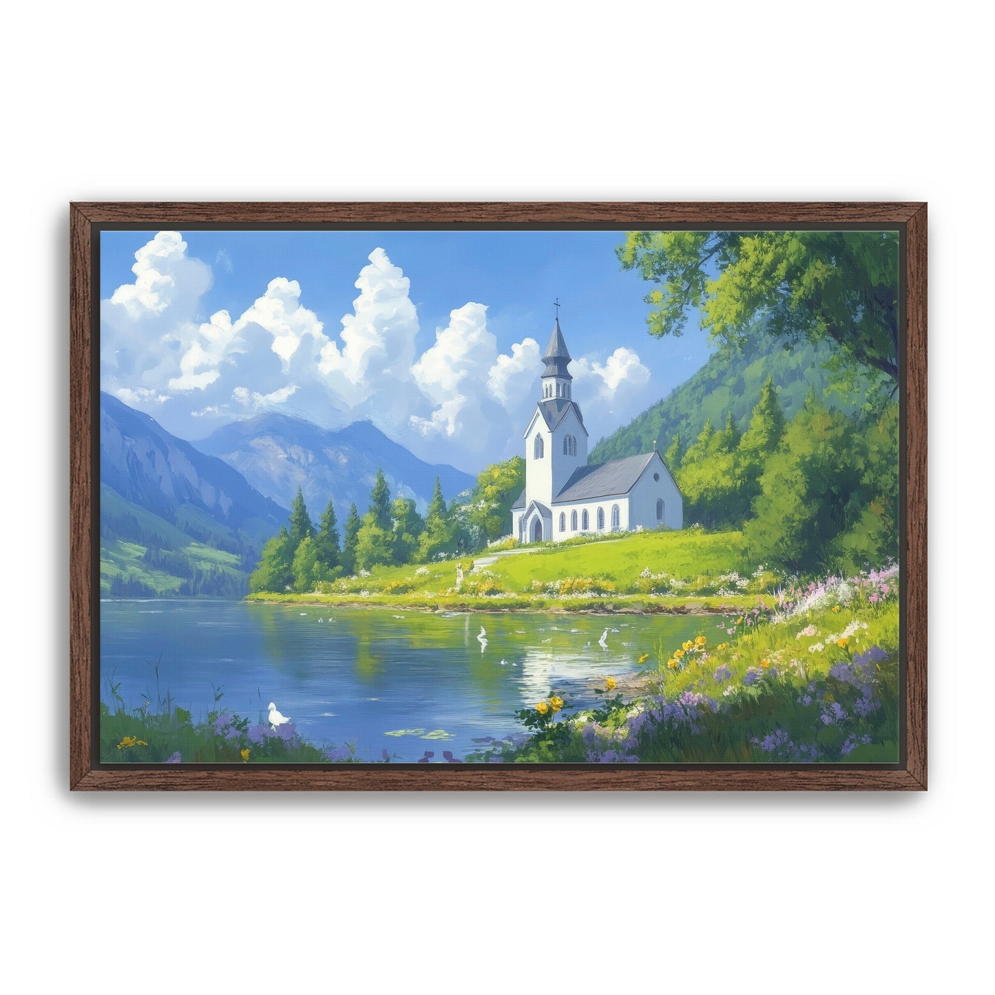 Church by the Lake