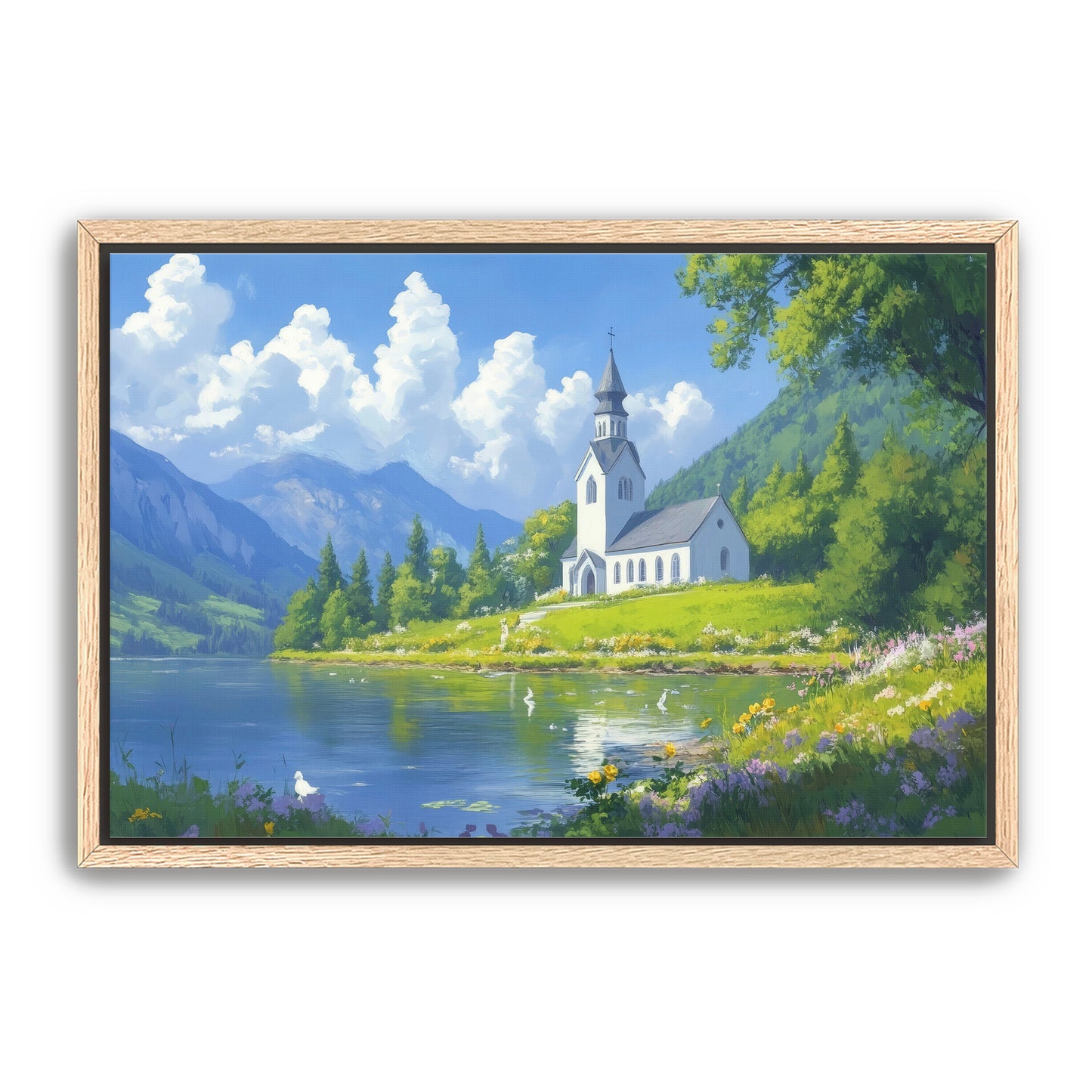 Church by the Lake