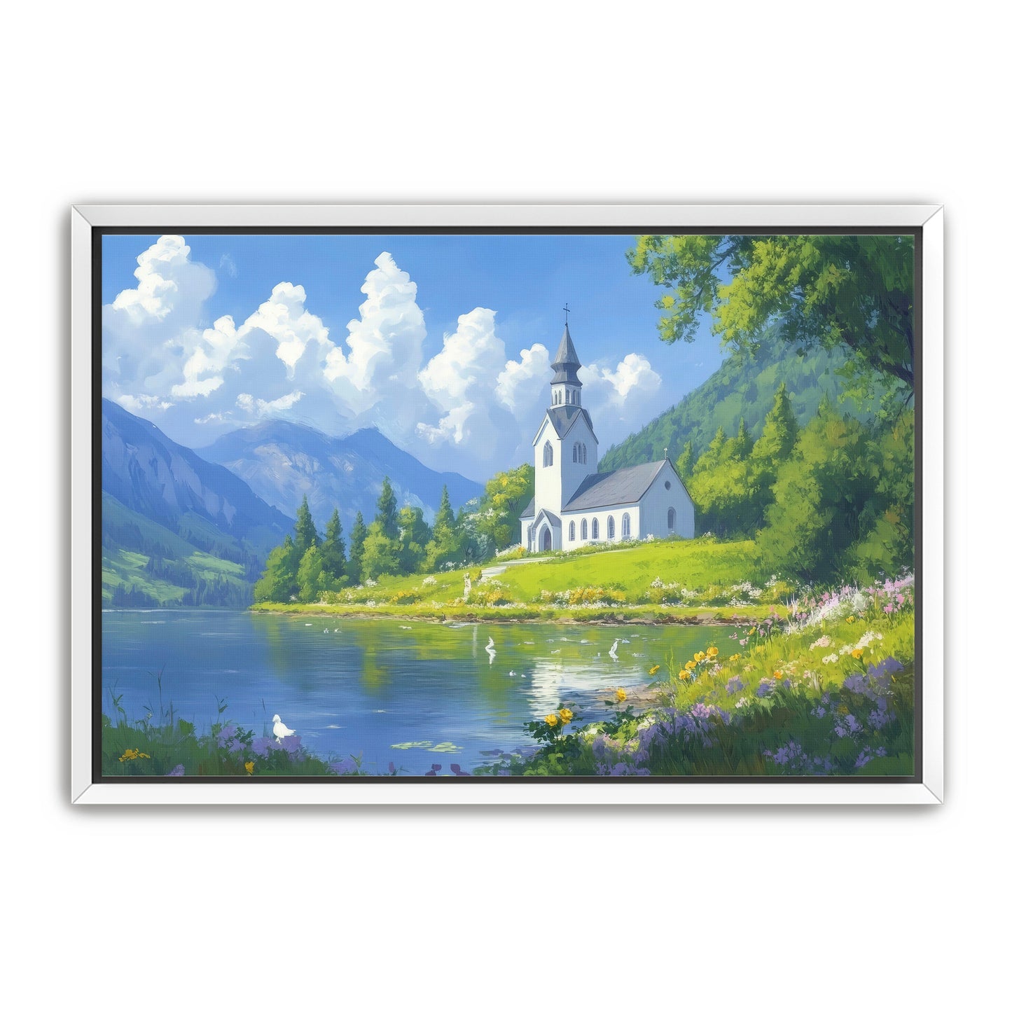 Church by the Lake