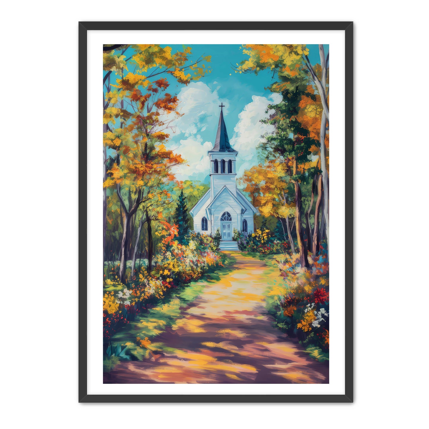 Church in Early Autumn