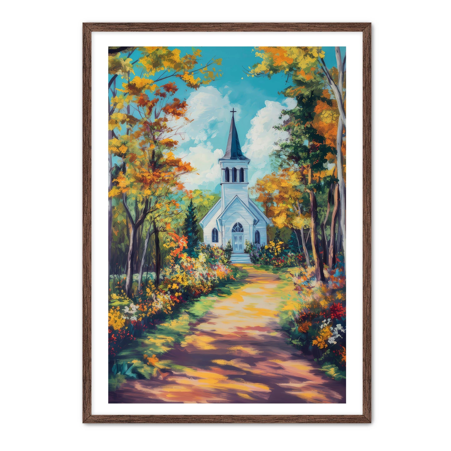 Church in Early Autumn