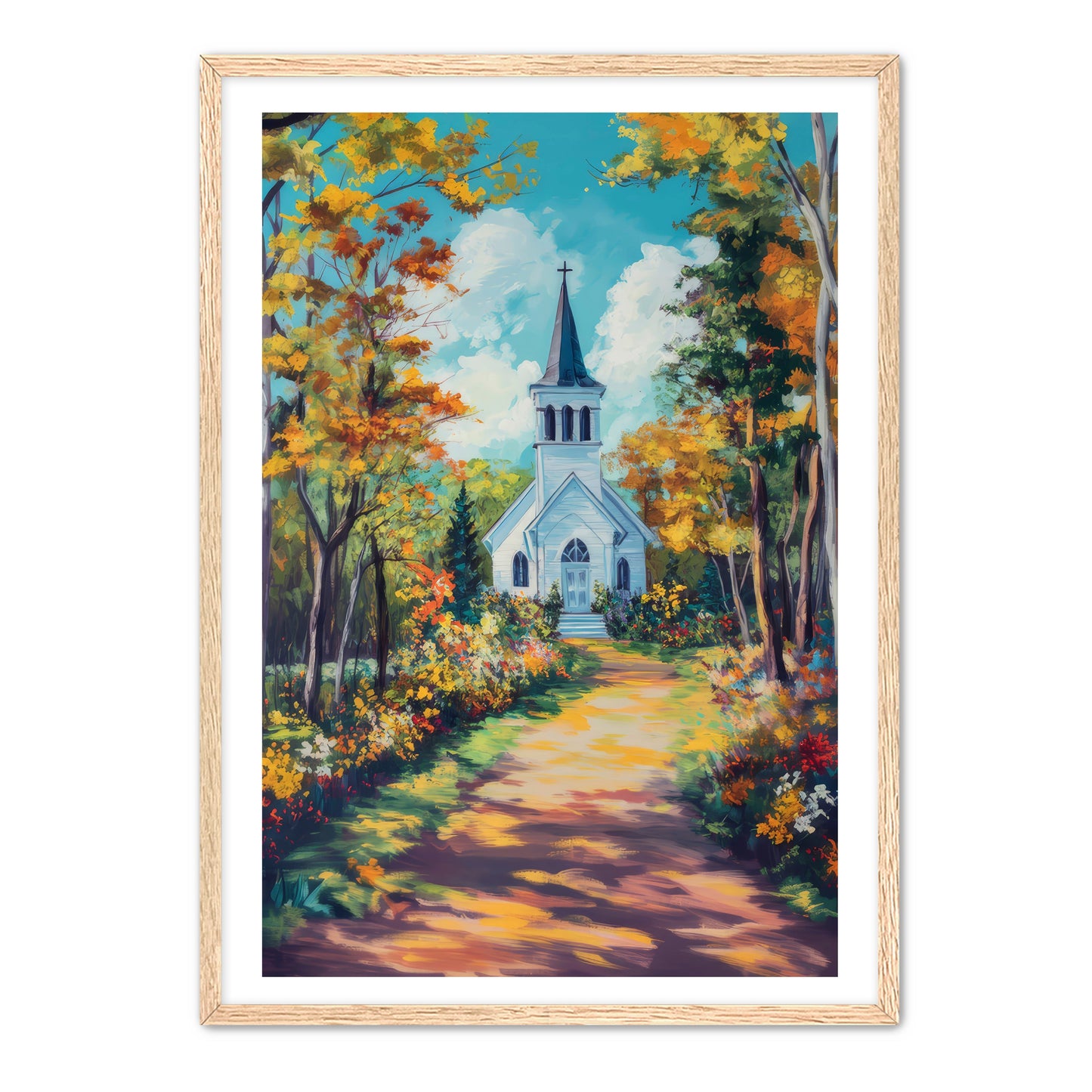 Church in Early Autumn