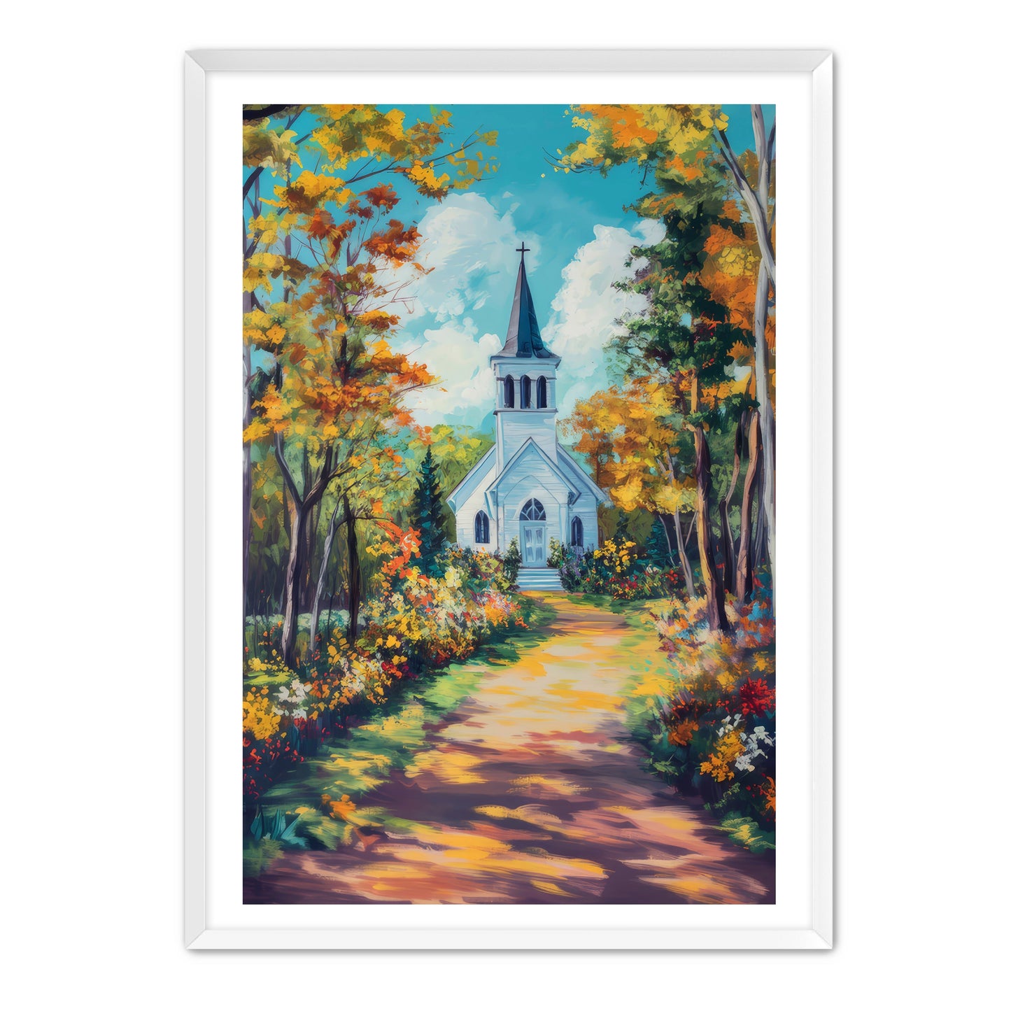 Church in Early Autumn
