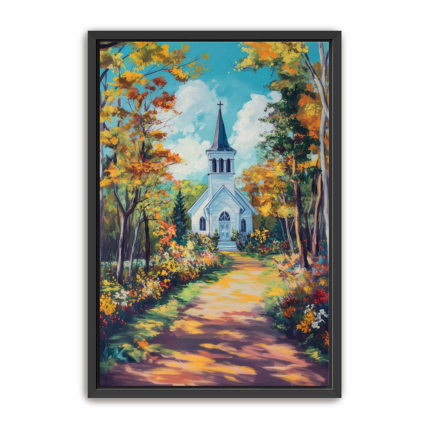 Church in Early Autumn