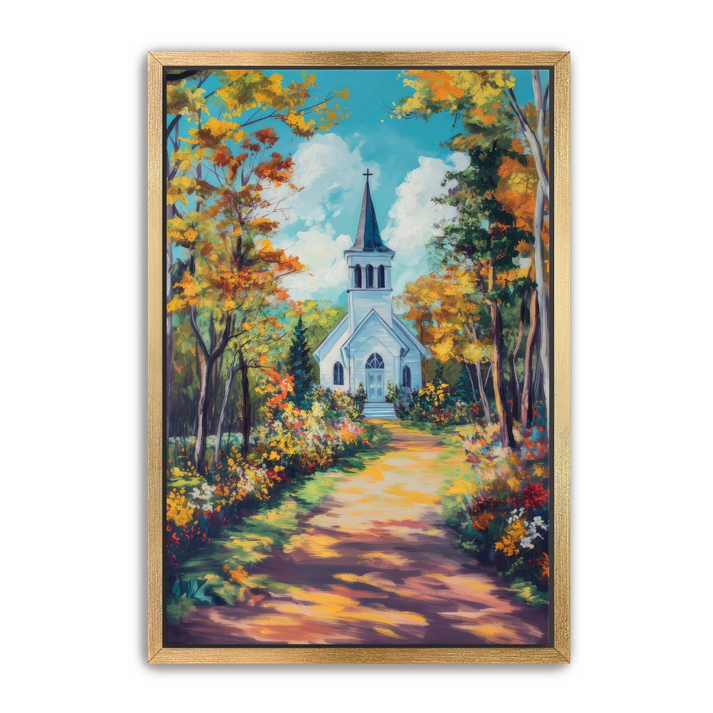 Church in Early Autumn
