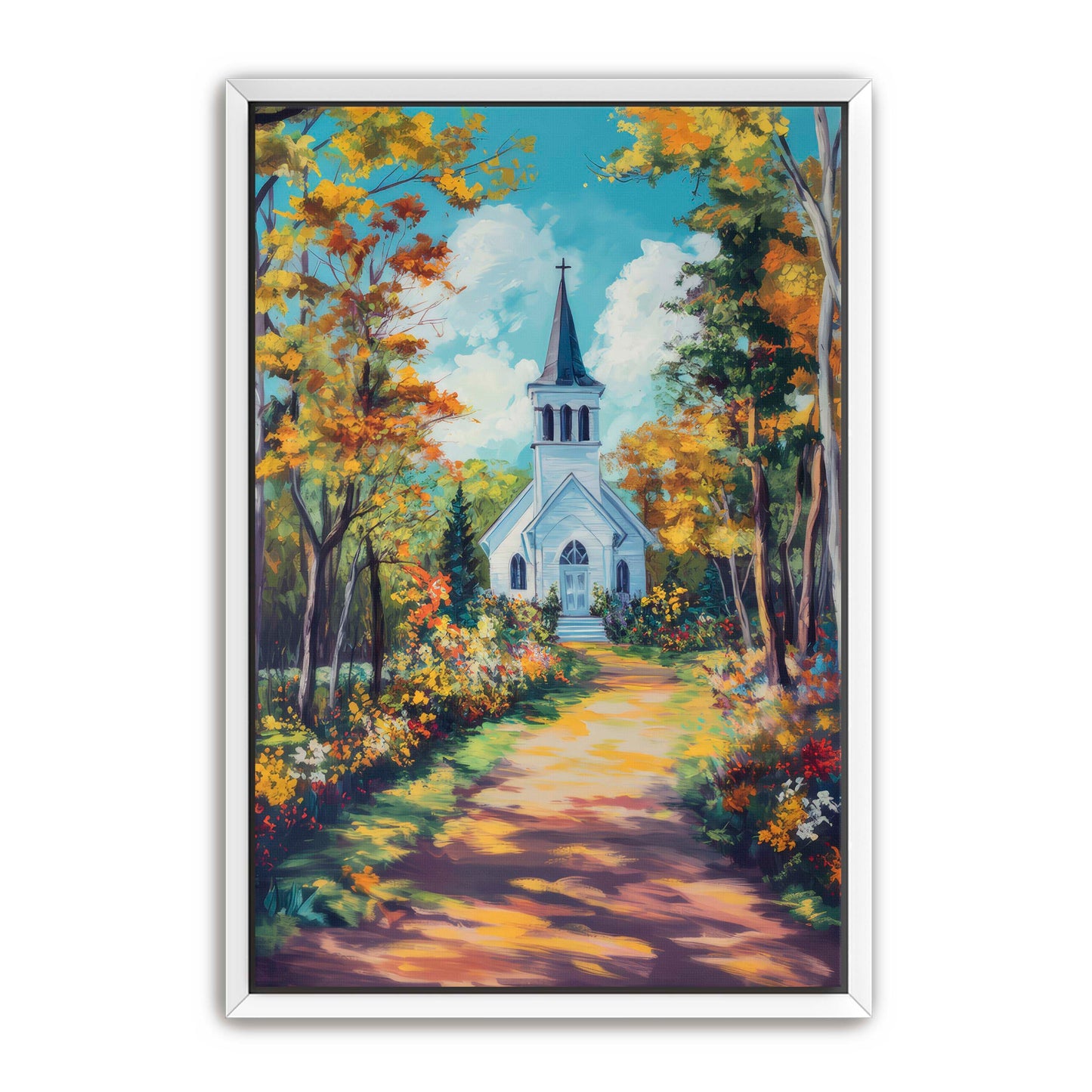 Church in Early Autumn