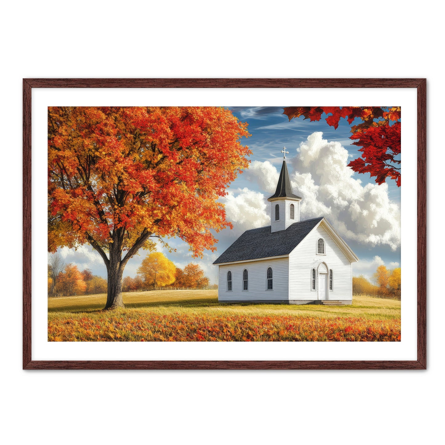 Church in Field