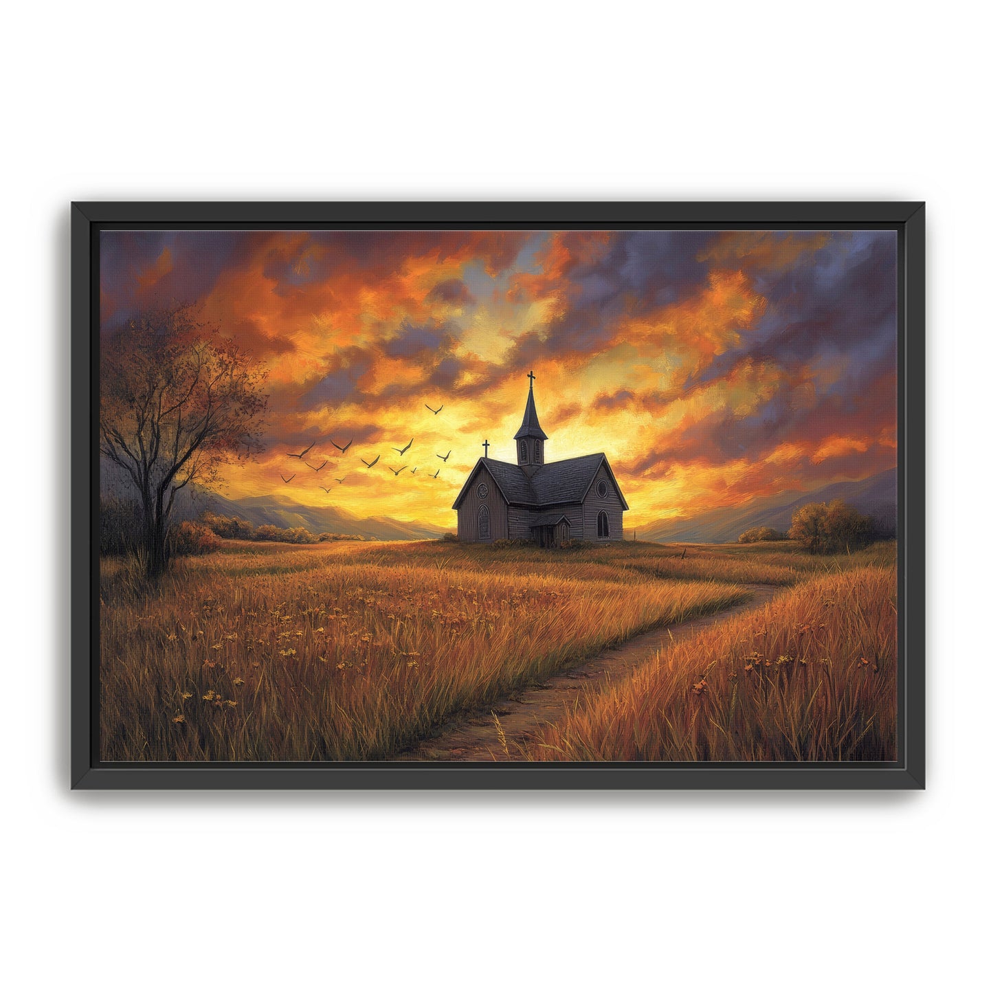 Church in Field