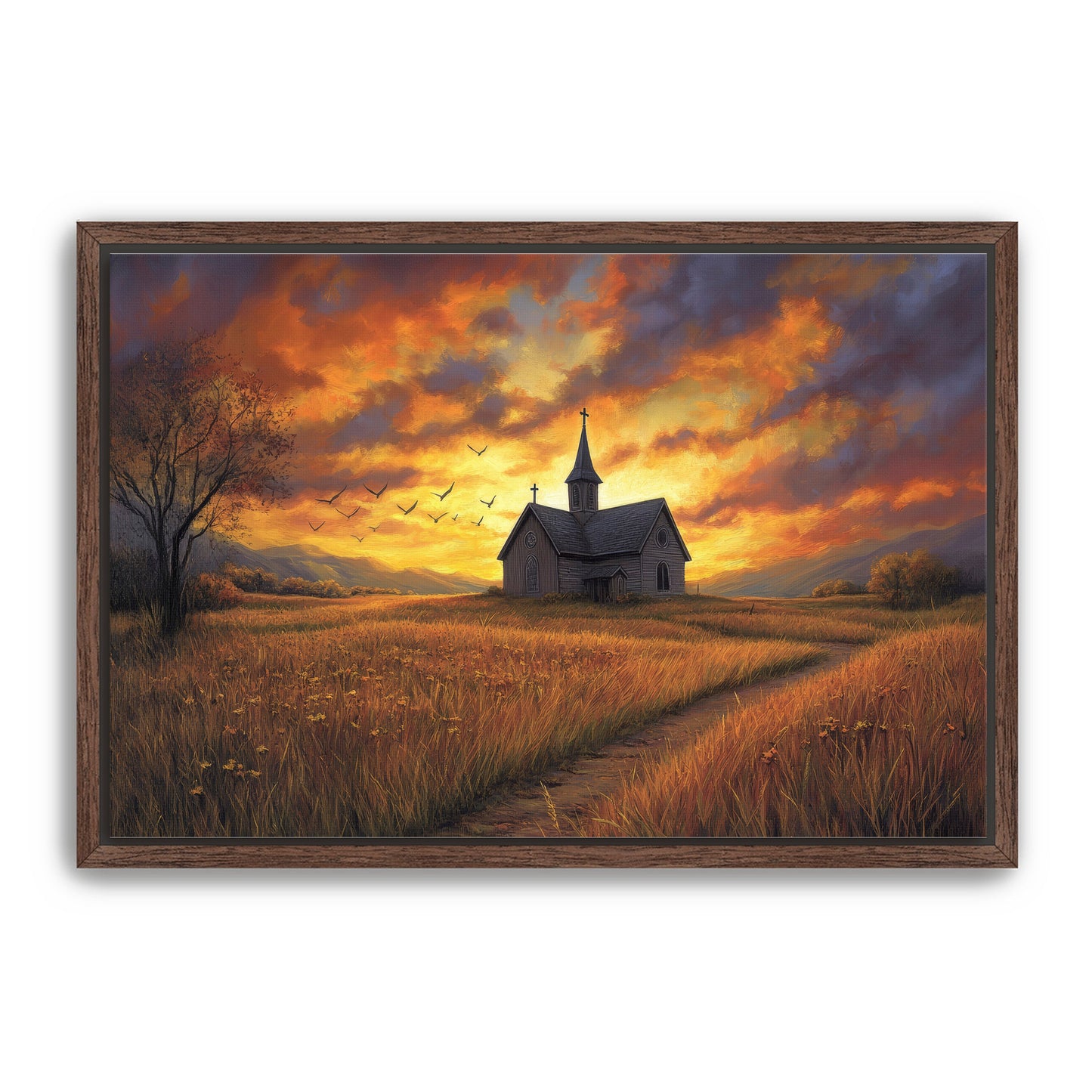 Church in Field