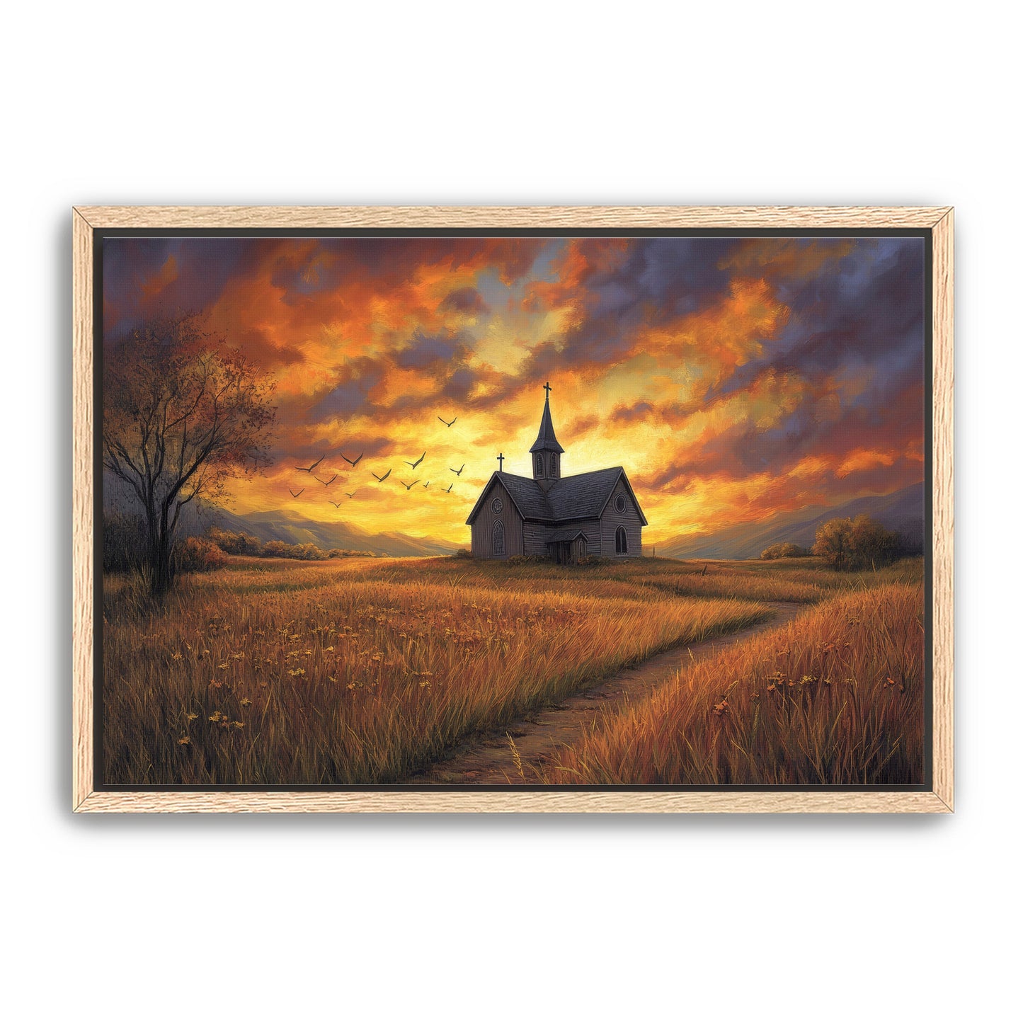 Church in Field
