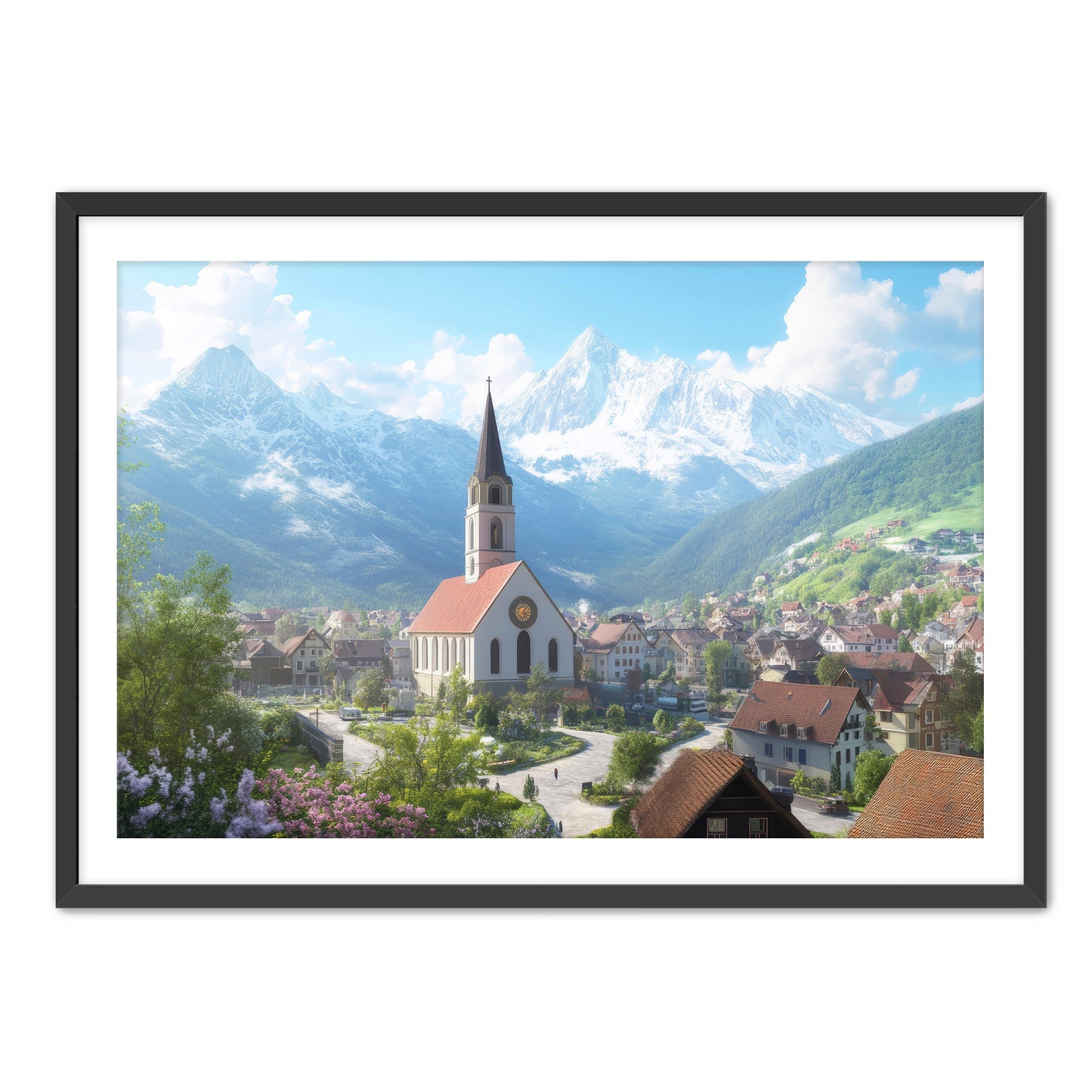 Church in Small Village