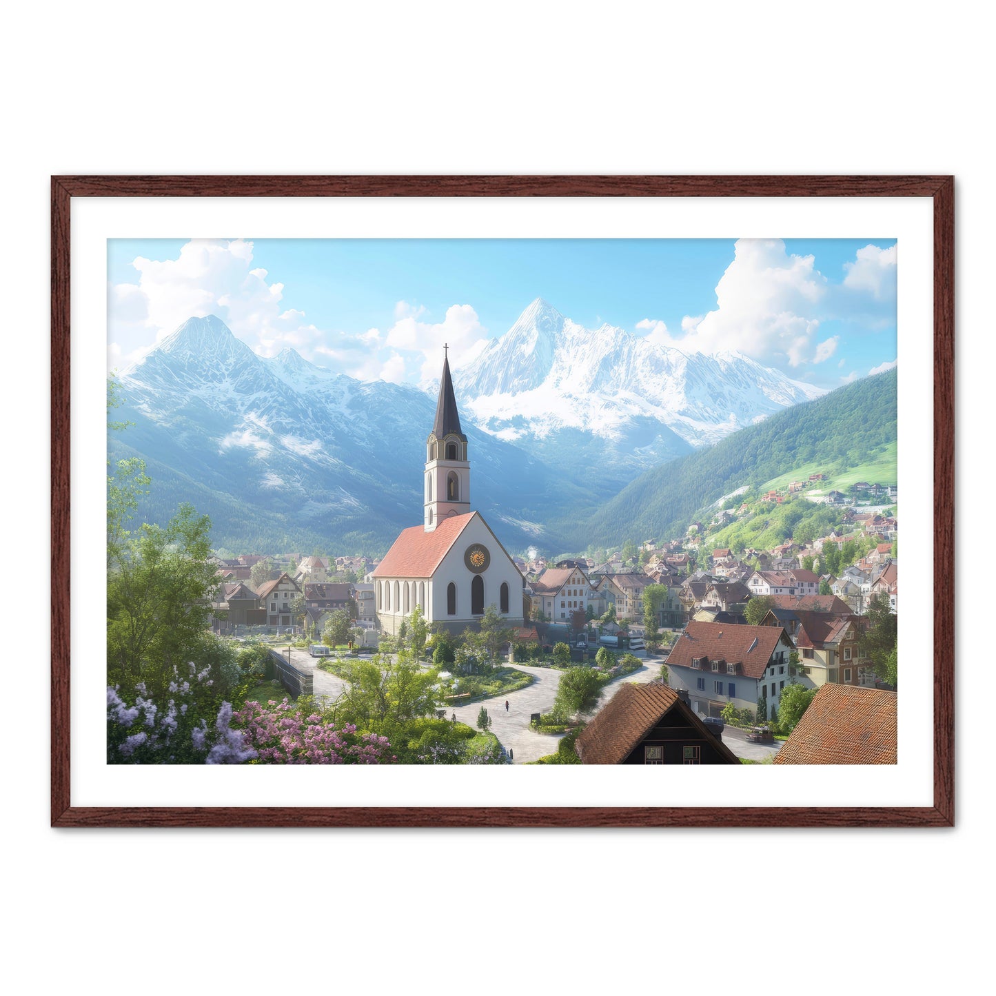 Church in Small Village
