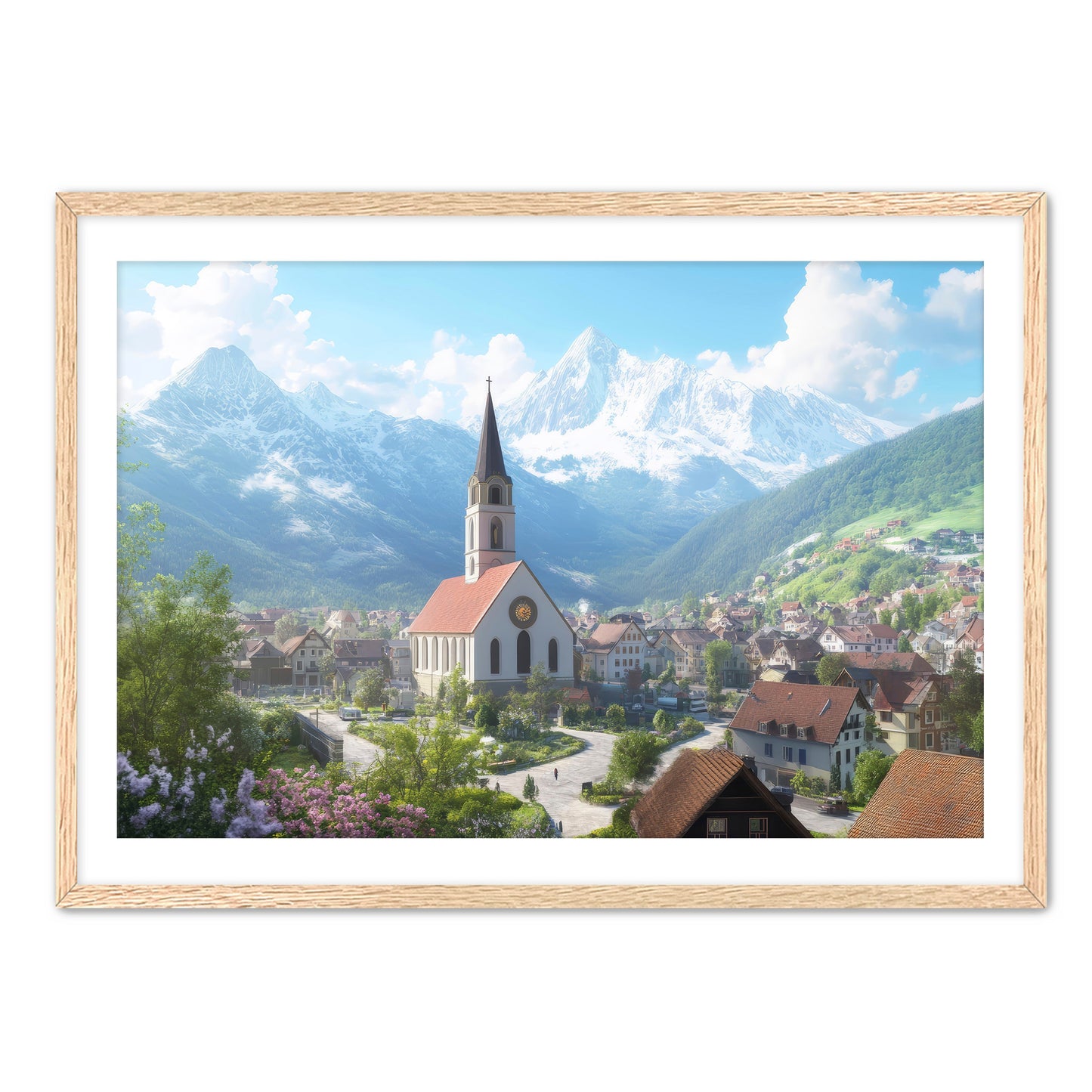 Church in Small Village