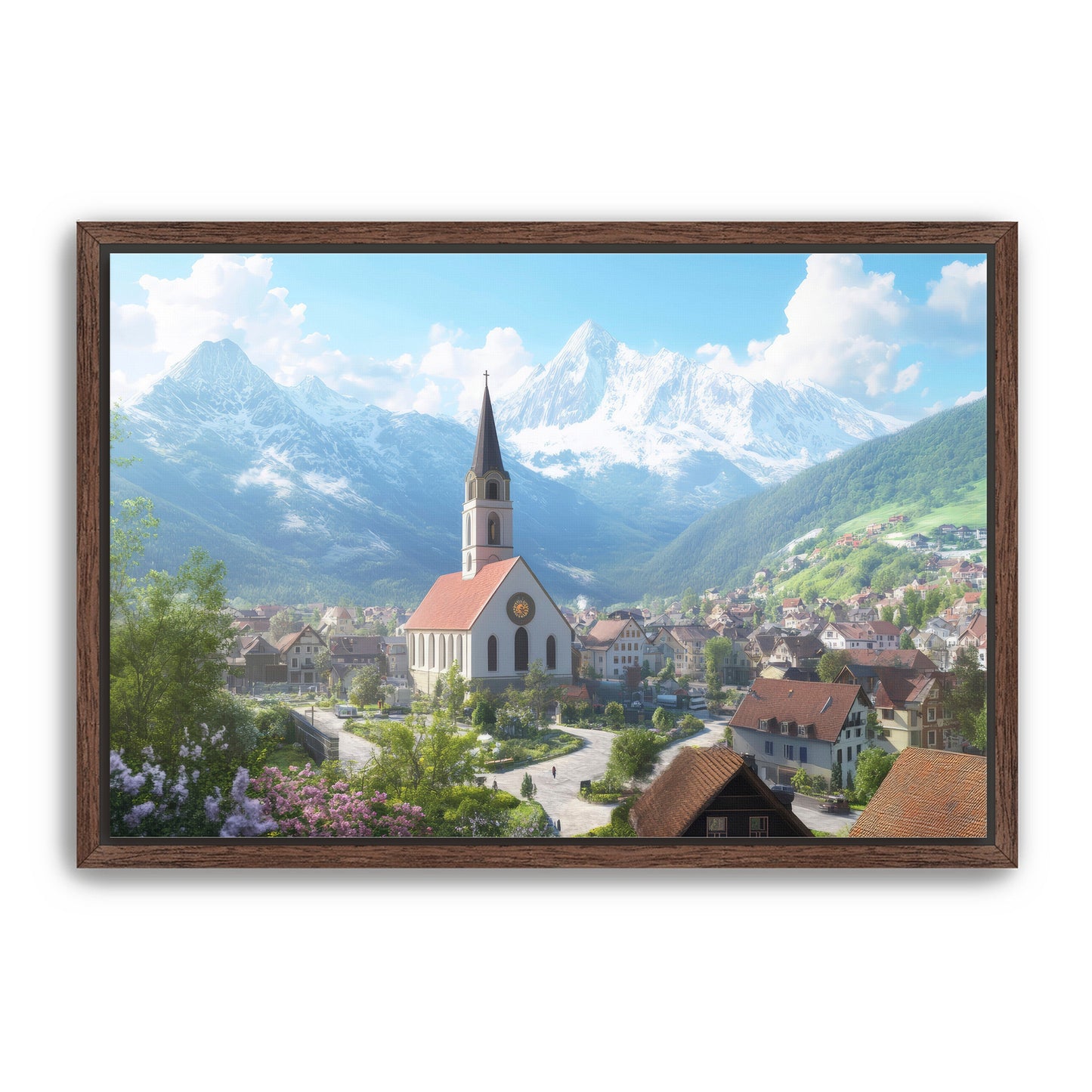 Church in Small Village